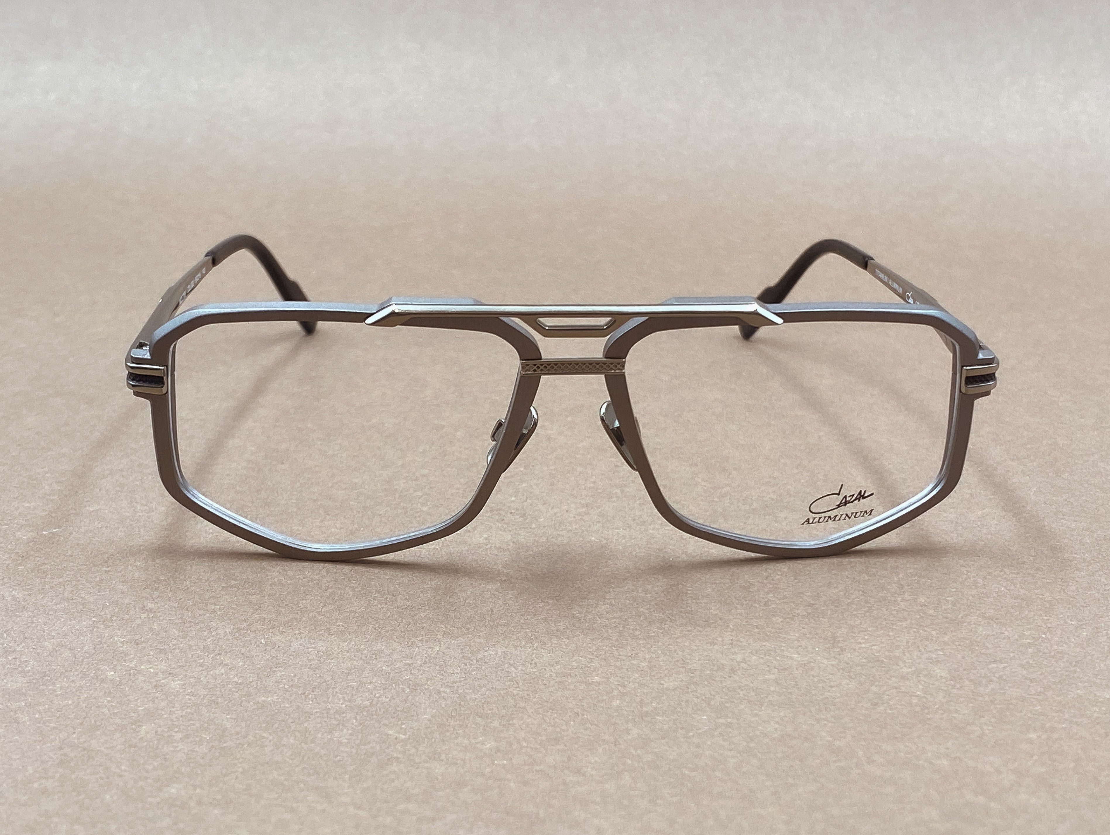 Cazal 7106 titanium/aluminium glasses – The House of Iconic Frames