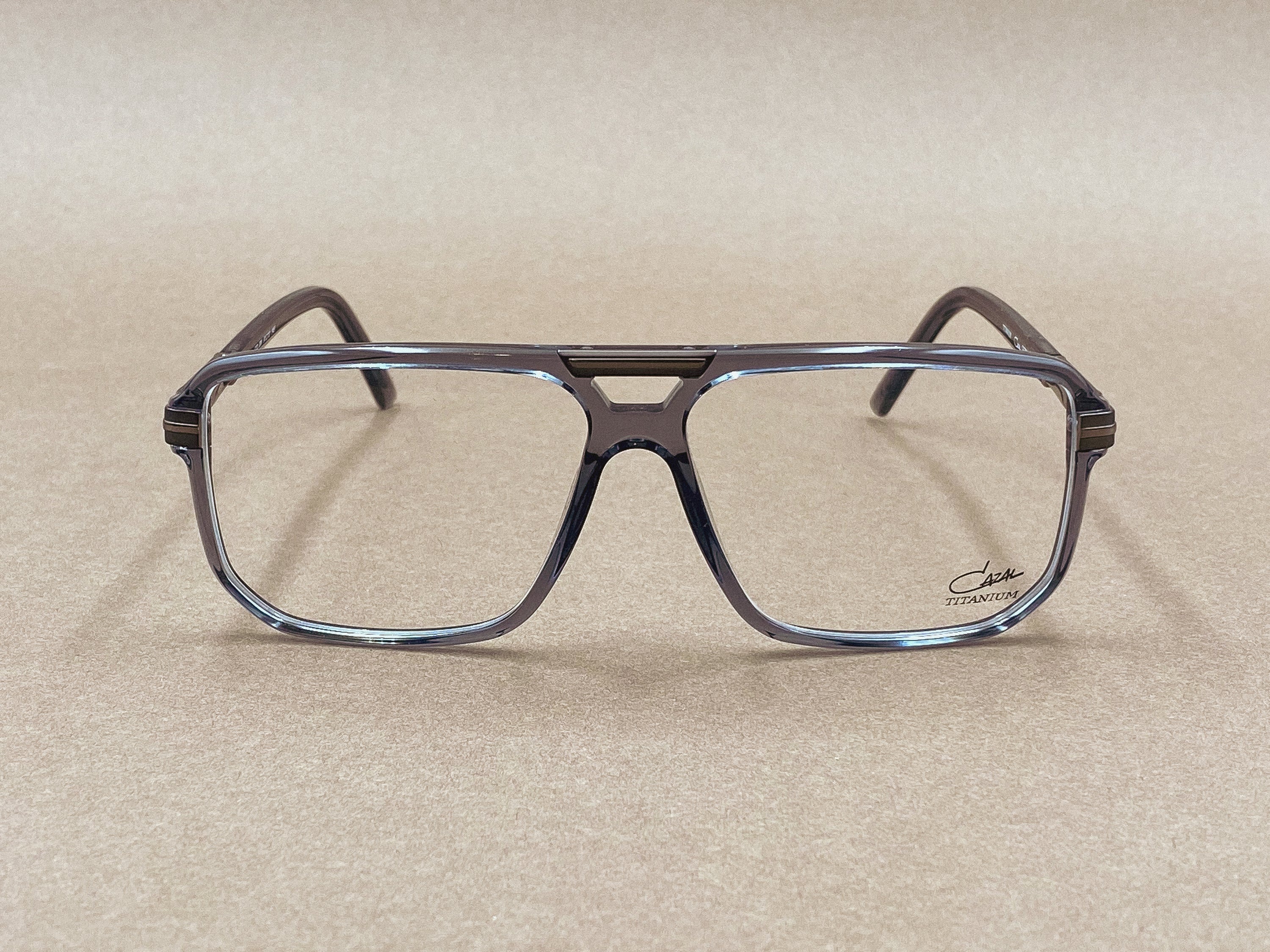 Cazal 6022 gray titanium glasses