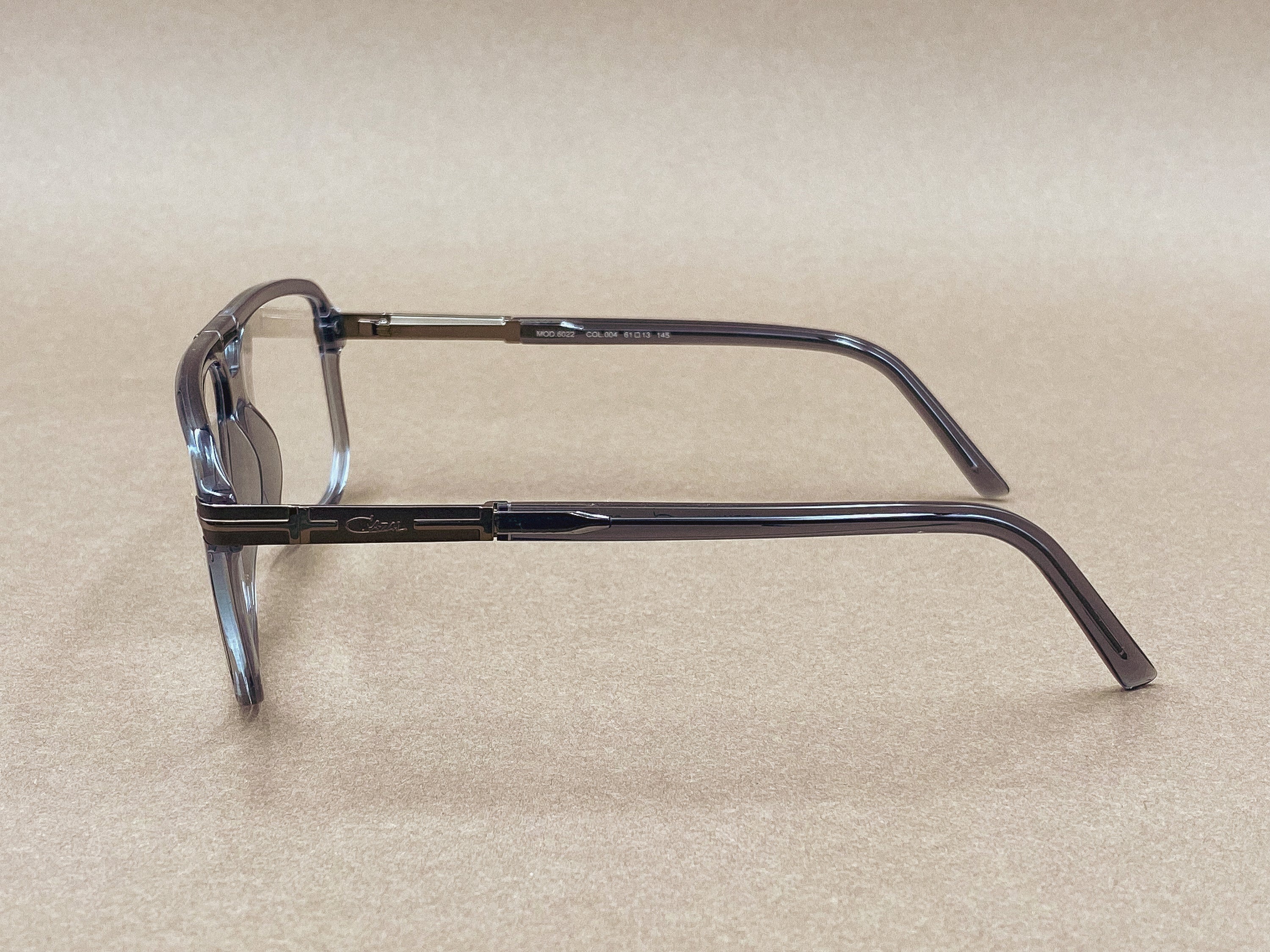 Cazal 6022 gray titanium glasses