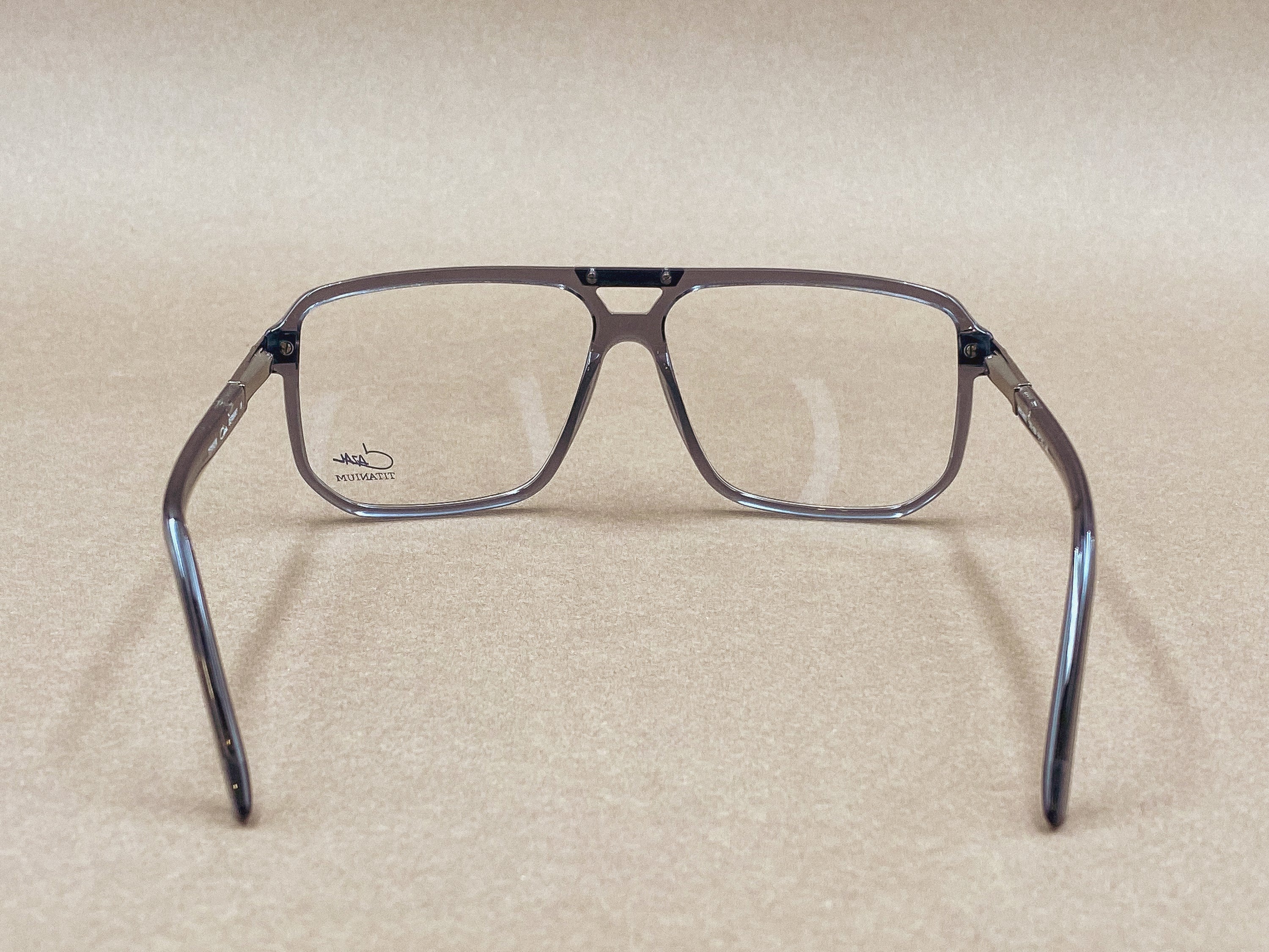 Cazal 6022 gray titanium glasses