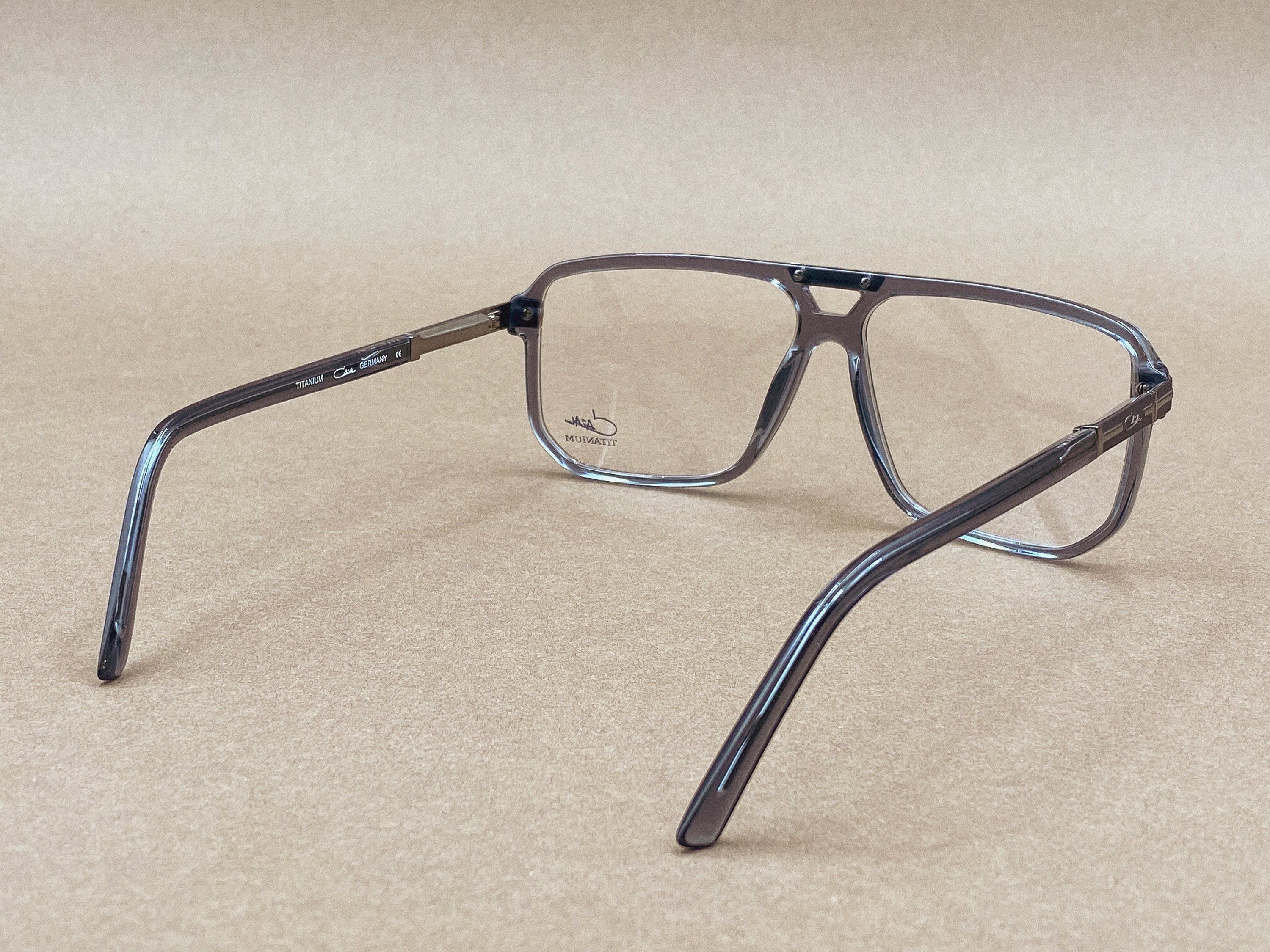 Cazal 6022 gray titanium glasses
