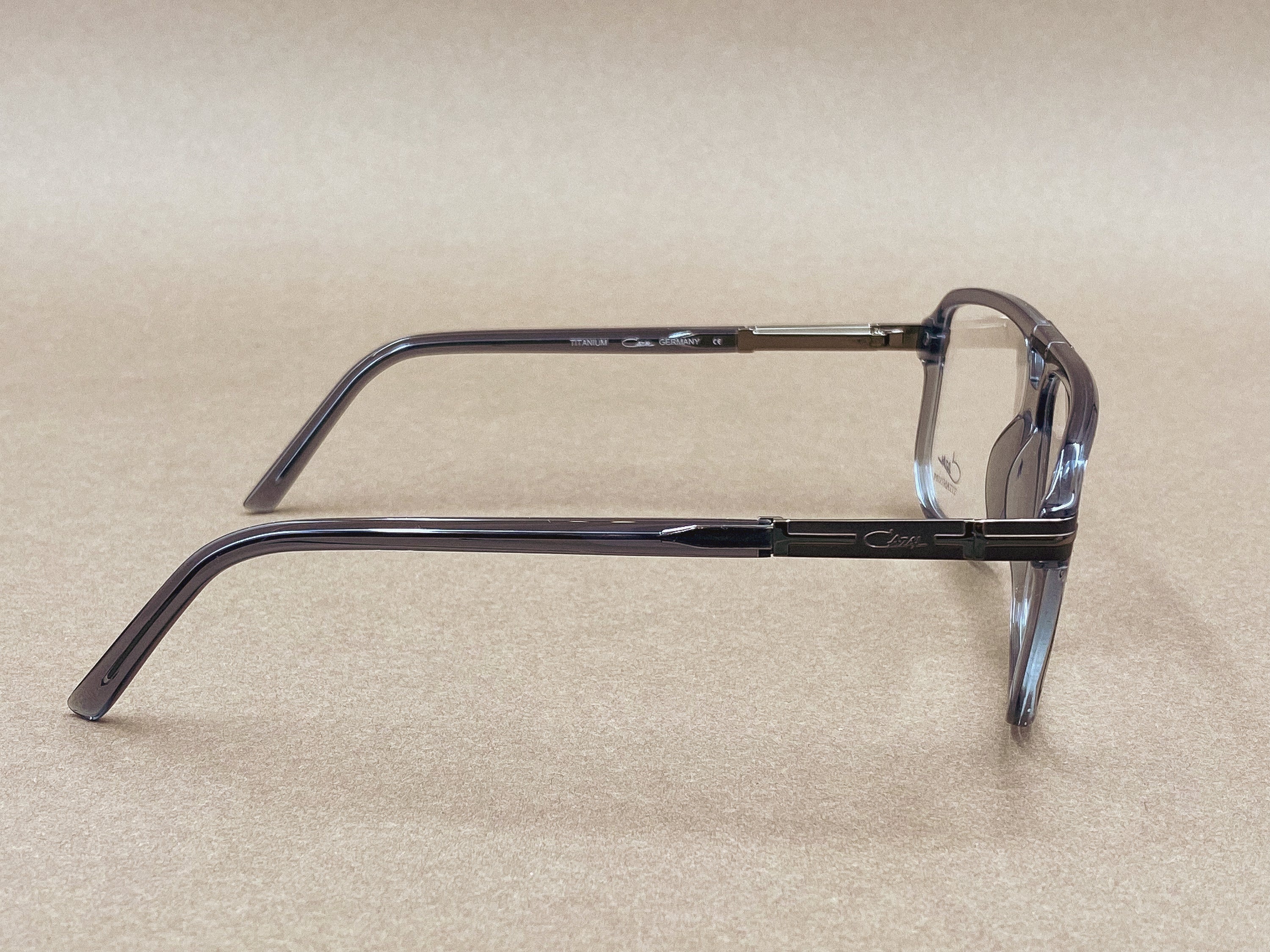 Cazal 6022 gray titanium glasses