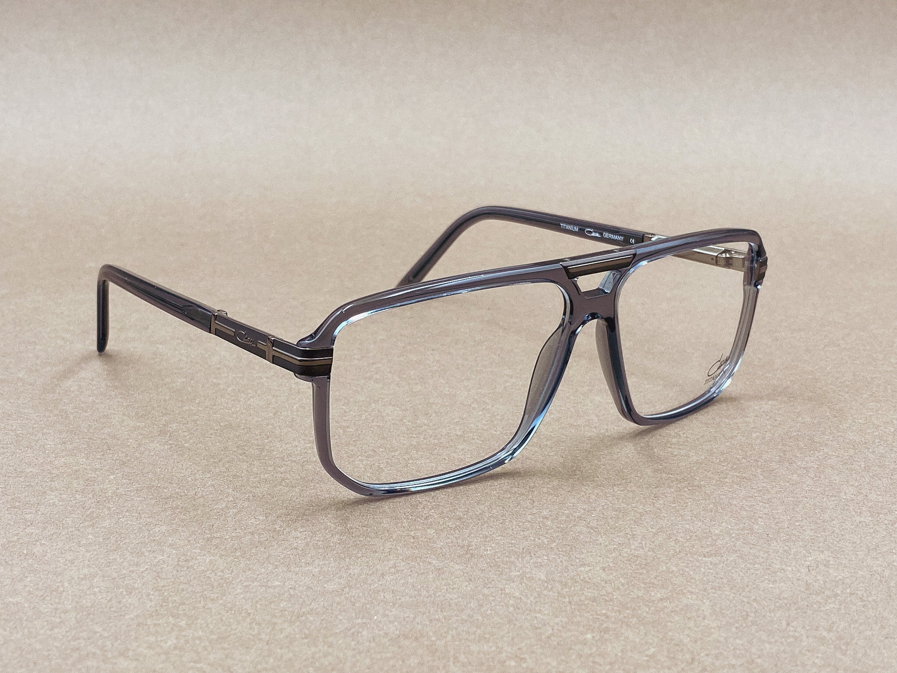 Cazal 6022 gray titanium glasses