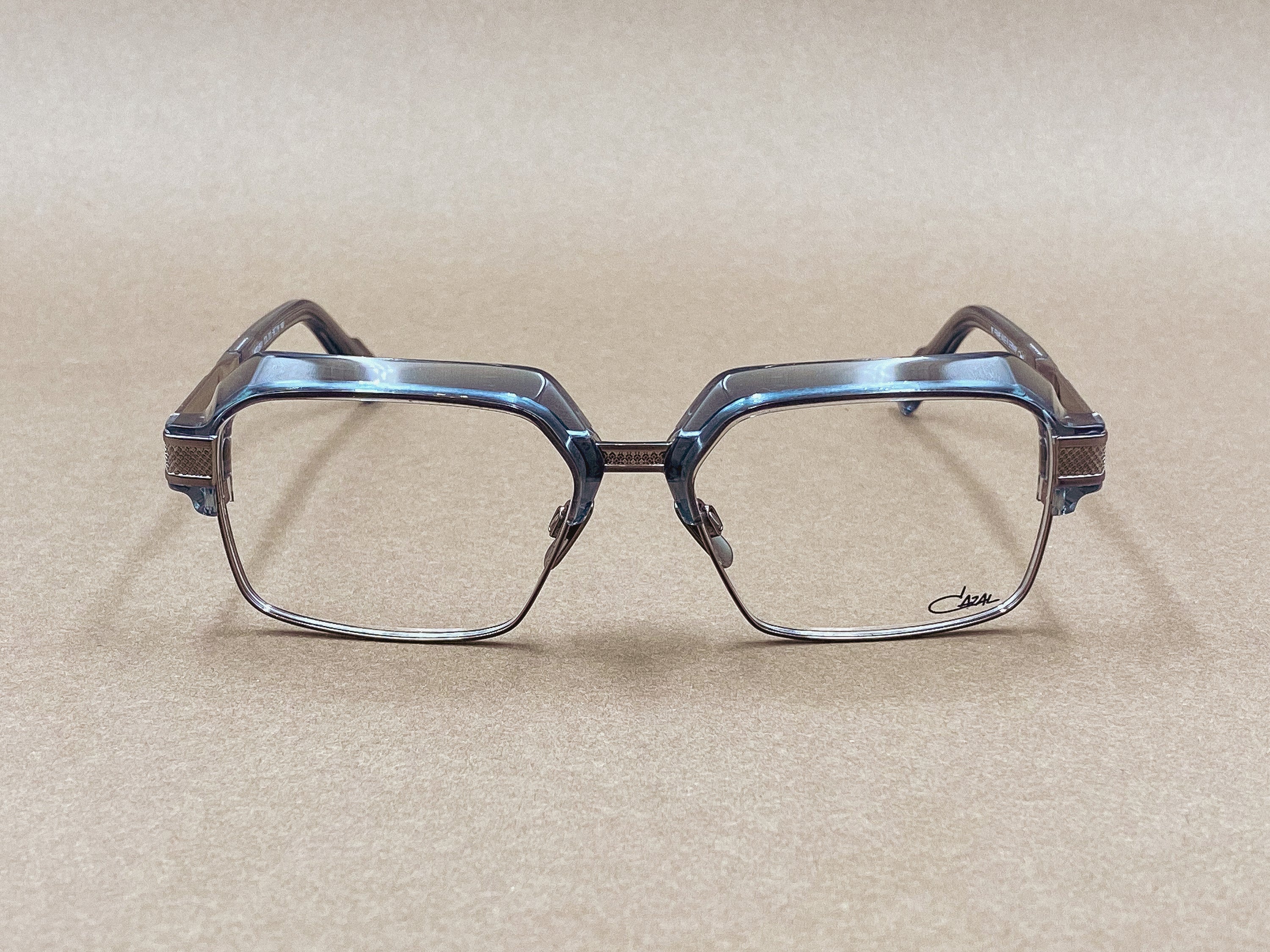 Cazal 6041 gray titanium glasses