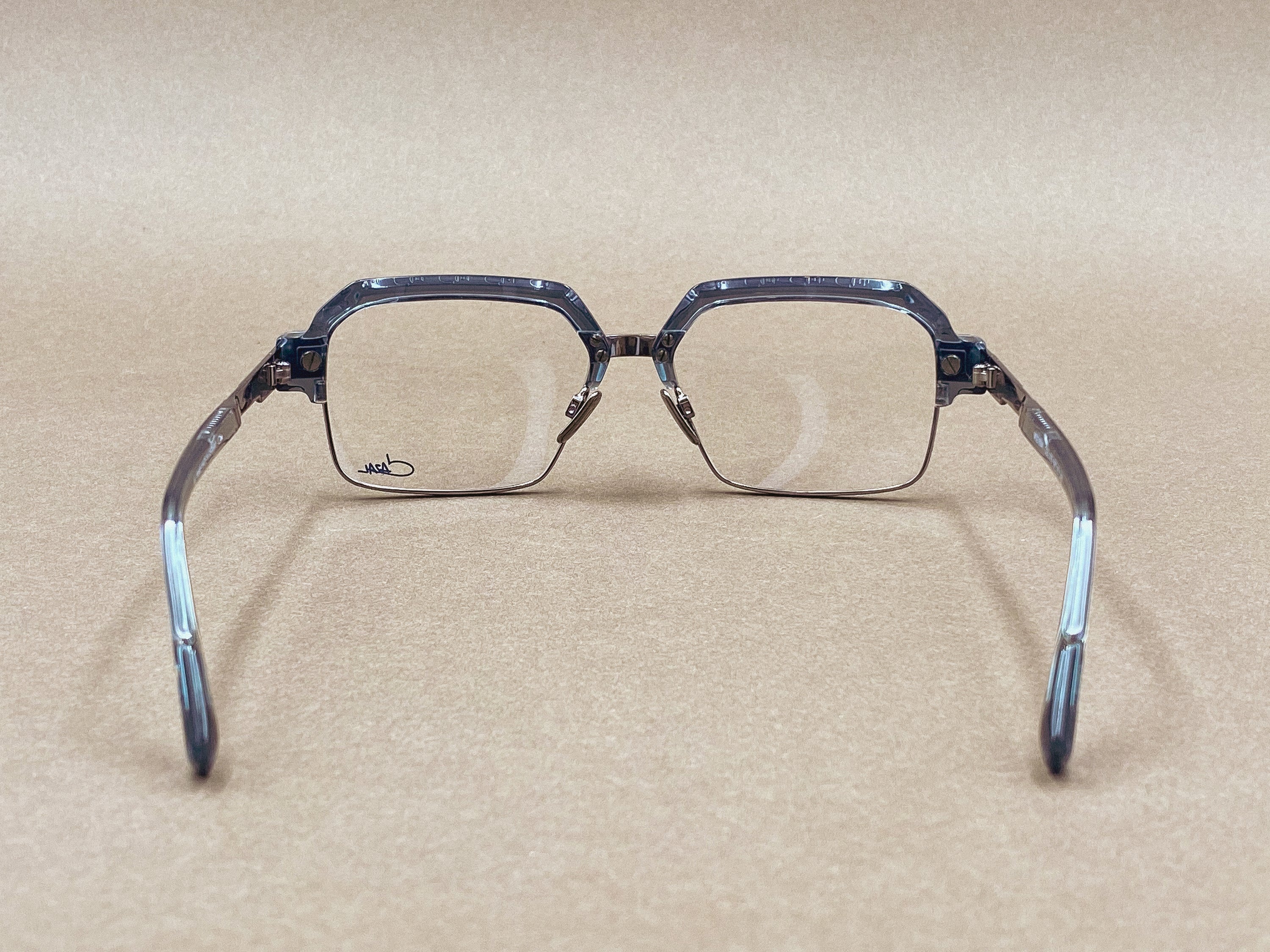 Cazal 6041 gray titanium glasses