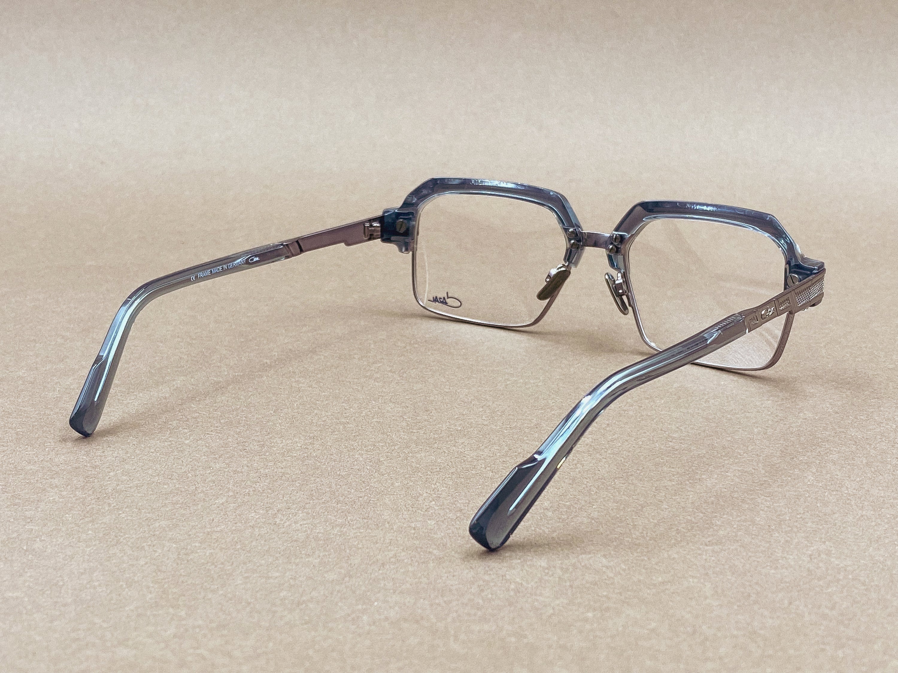 Cazal 6041 gray titanium glasses