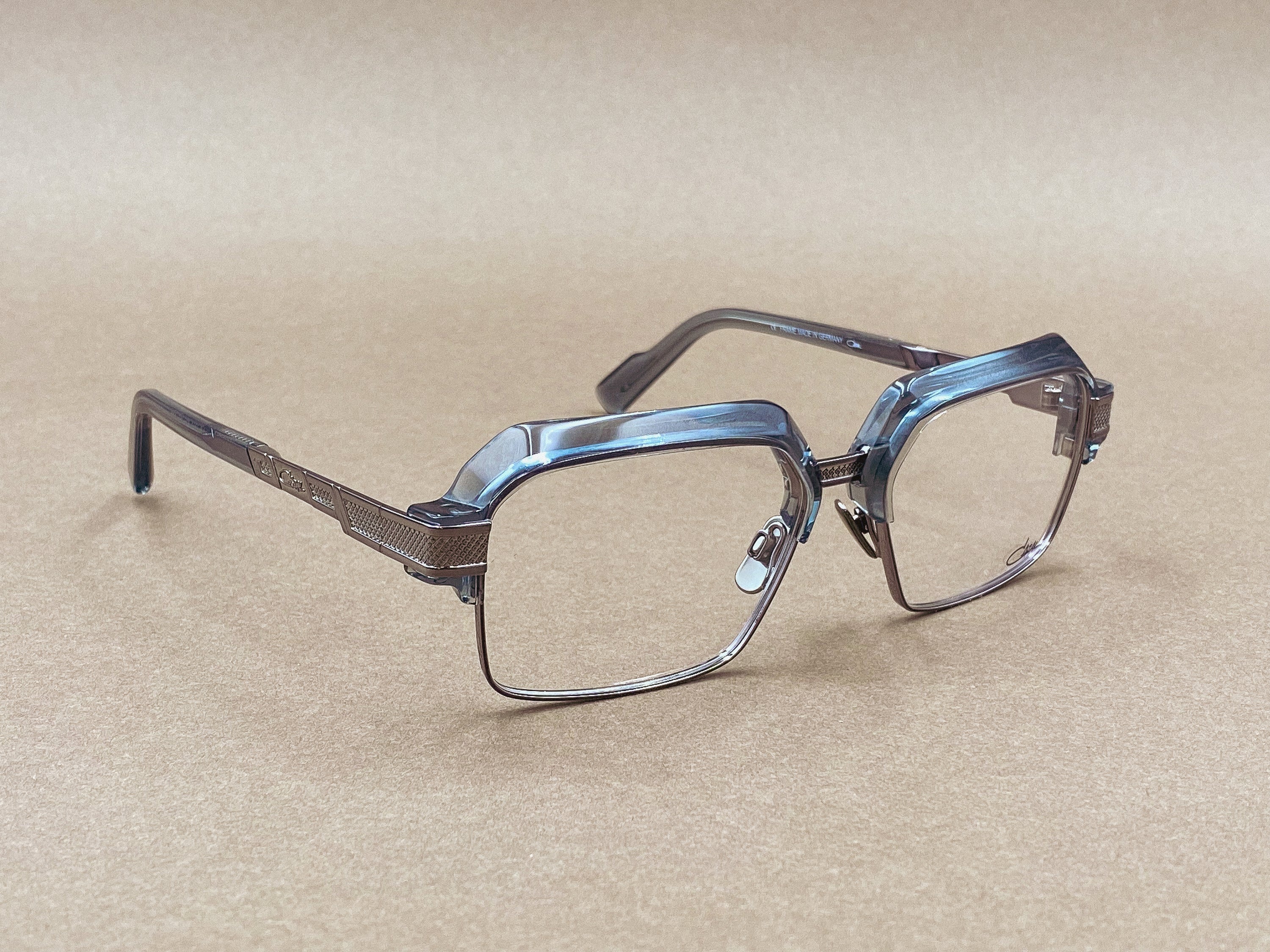 Cazal 6041 gray titanium glasses