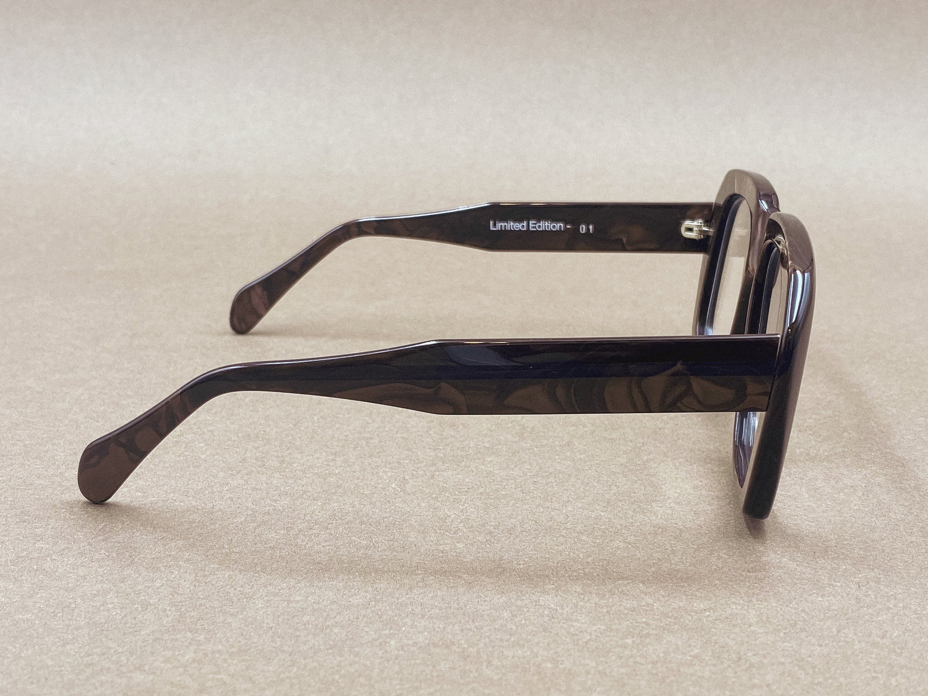 Preciosa 940 Ultra Goliath I Limited Edition glasses - espresso marble