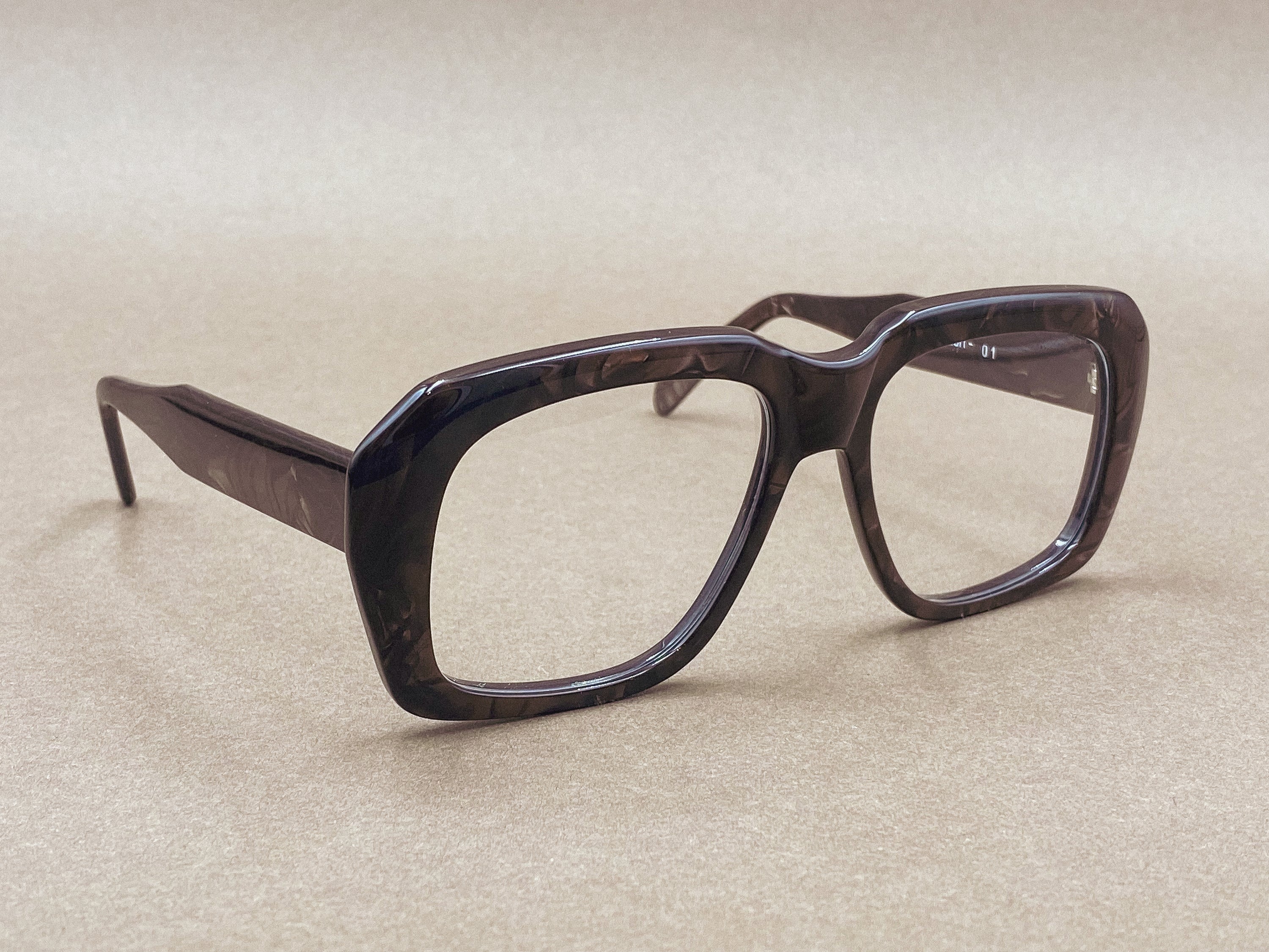 Preciosa 940 Ultra Goliath I Limited Edition glasses - espresso marble