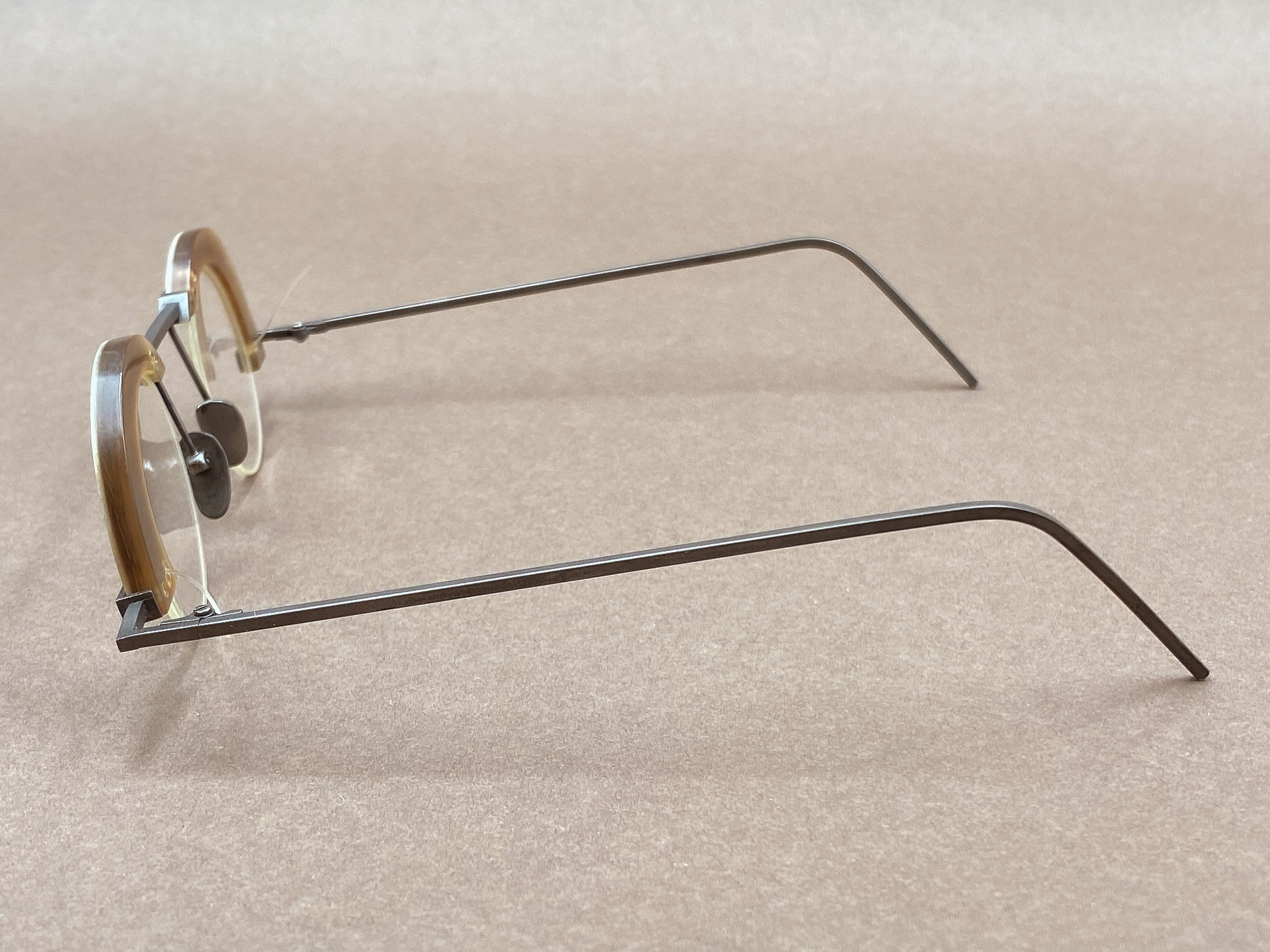 B. Angeletti 90s vintage horn glasses