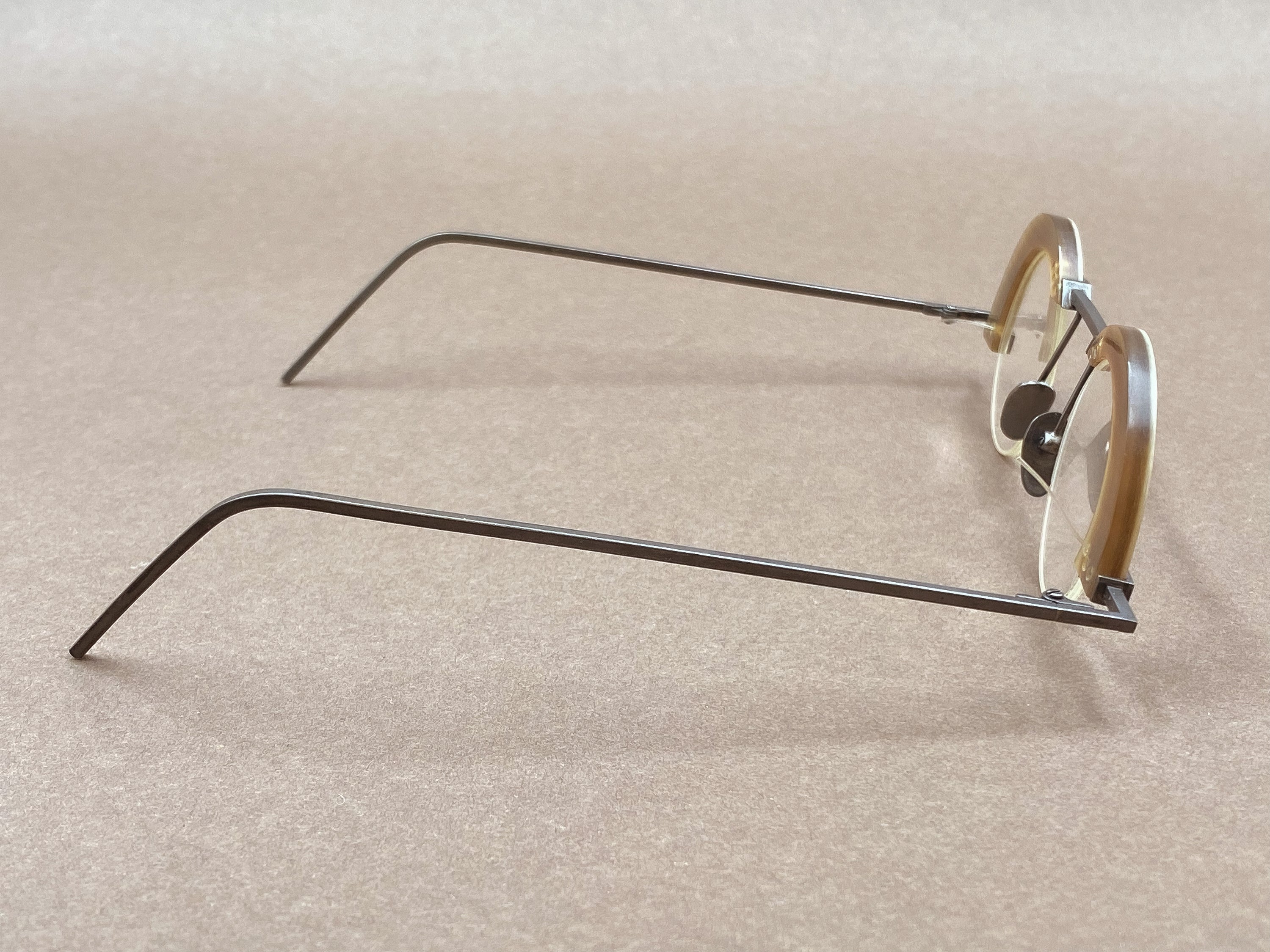 B. Angeletti 90s vintage horn glasses