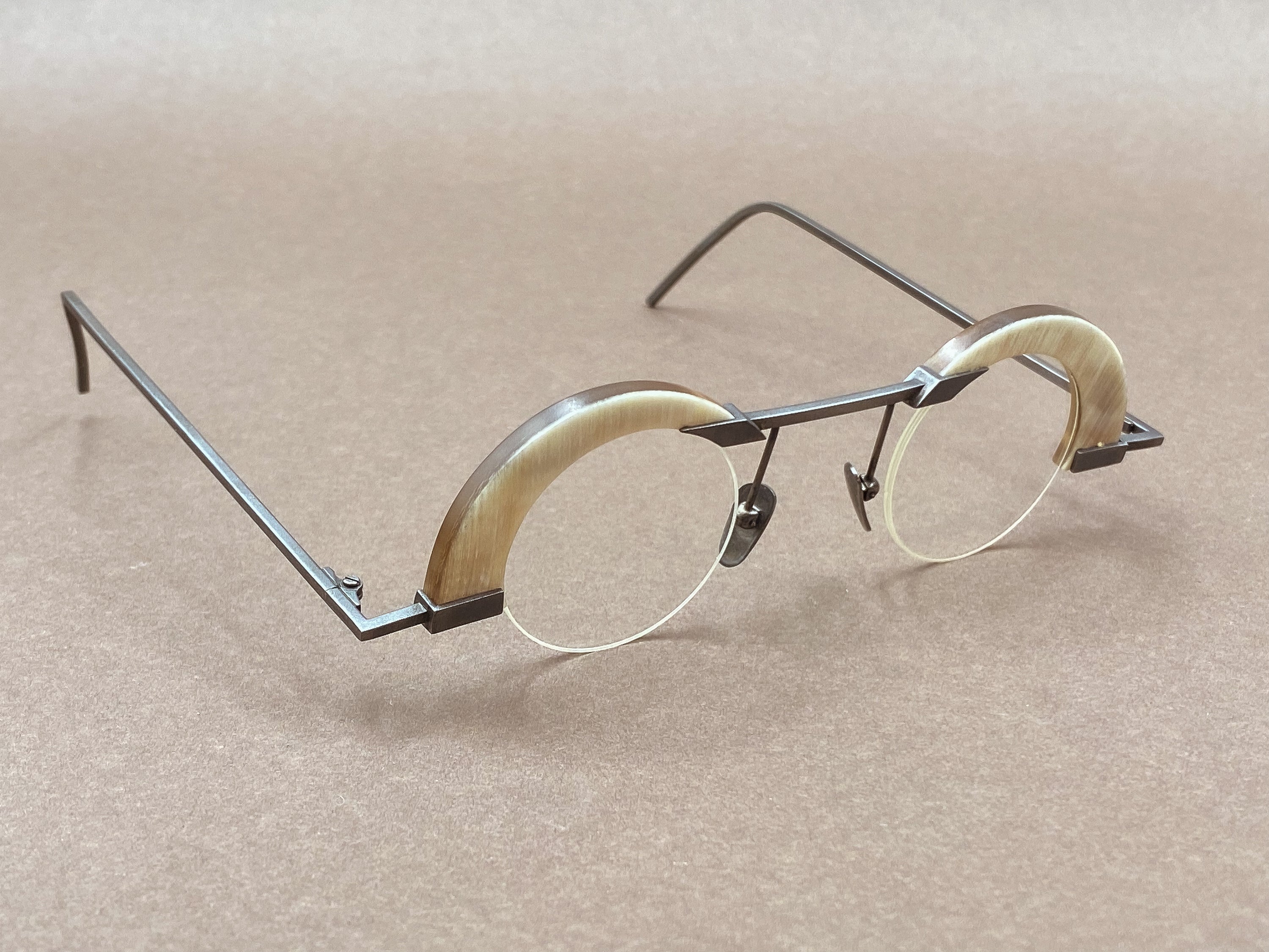 B. Angeletti 90s vintage horn glasses