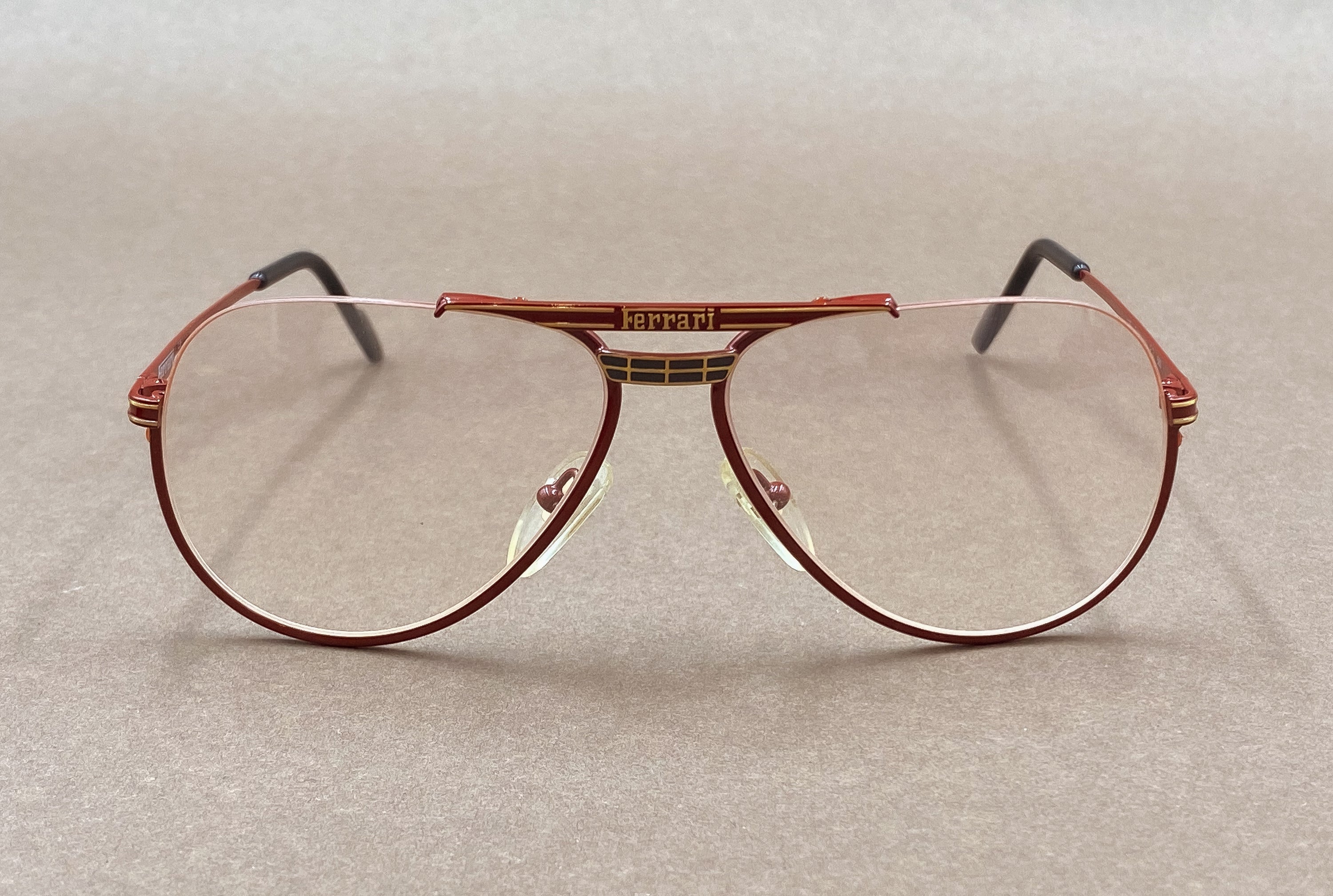 Ferrari F3 80s vintage glasses