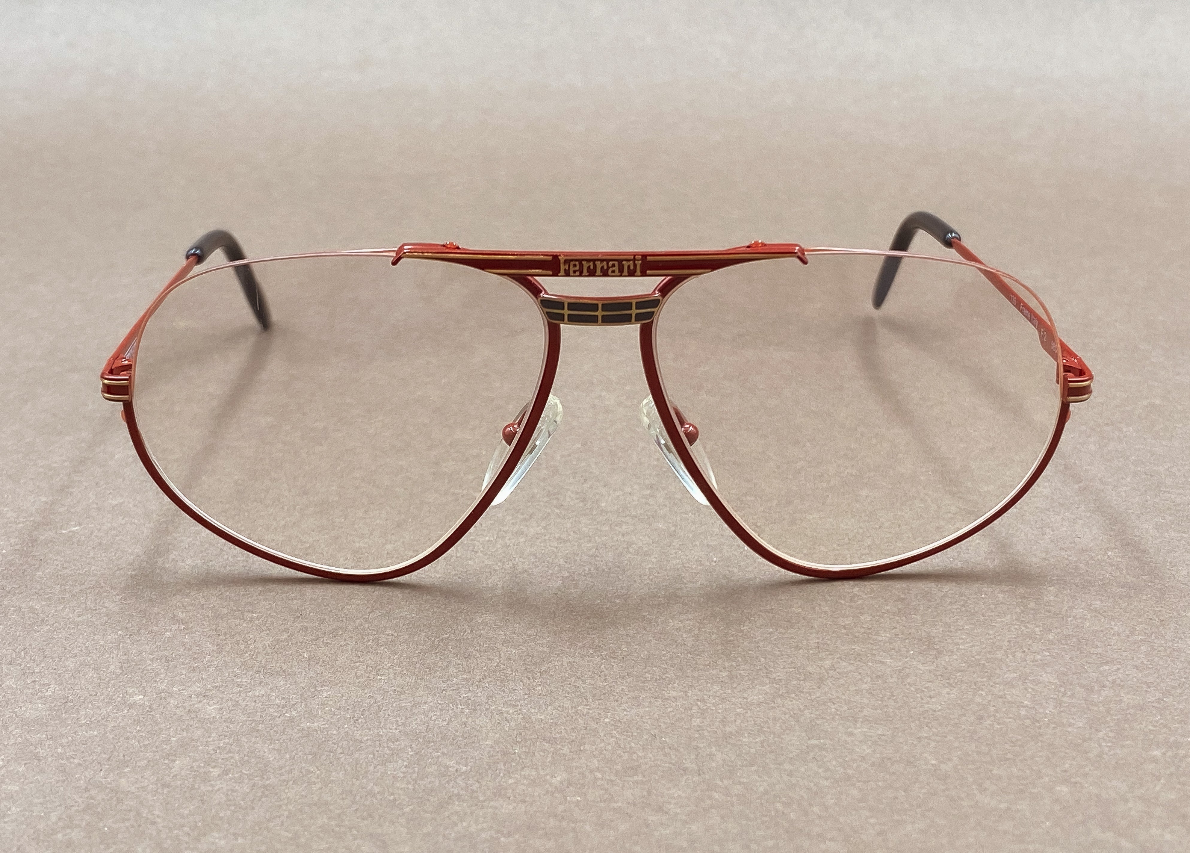 Ferrari F2 80s vintage glasses – The House of Iconic Frames