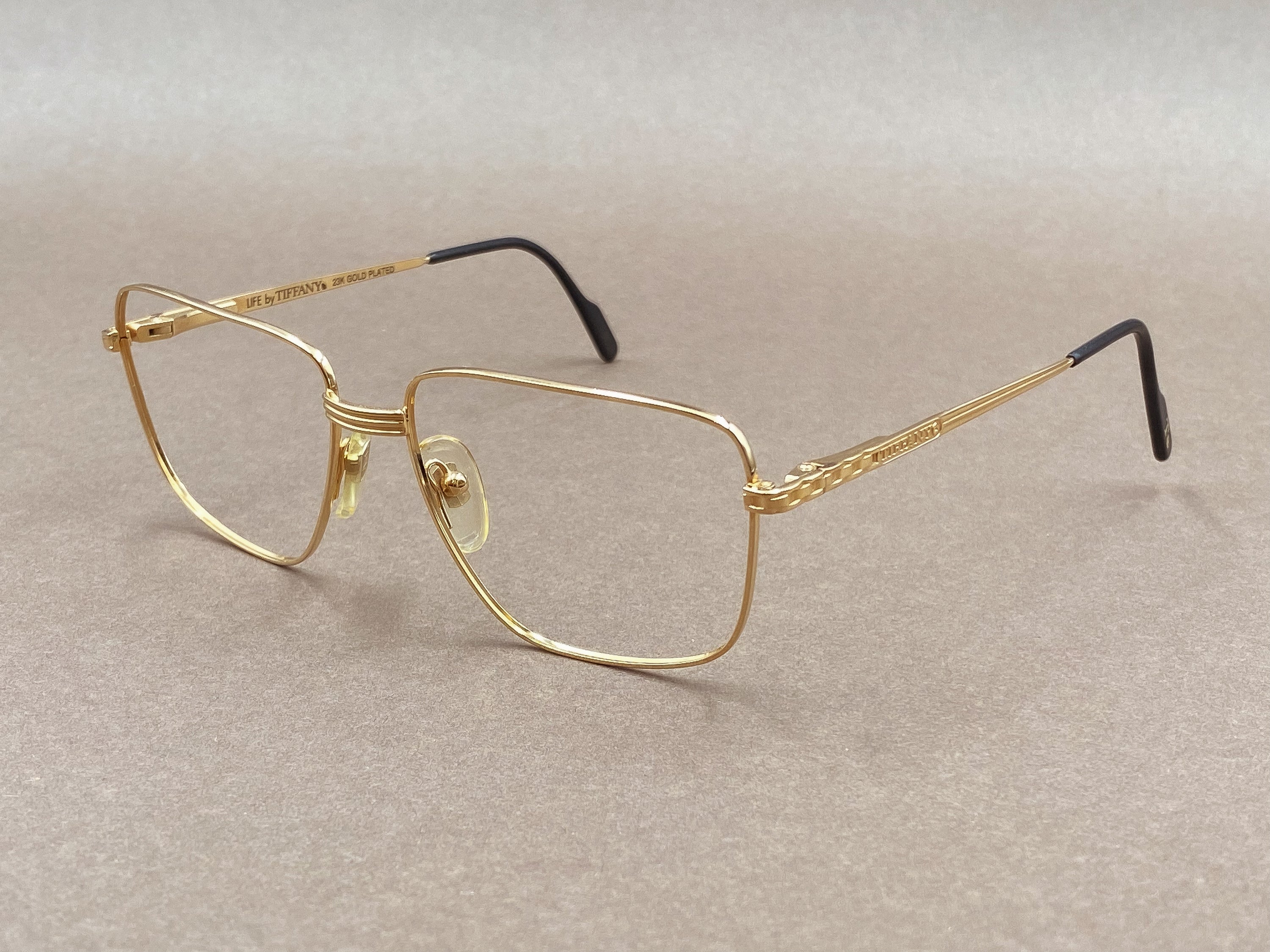 Tiffany T125 gold plated vintage glasses