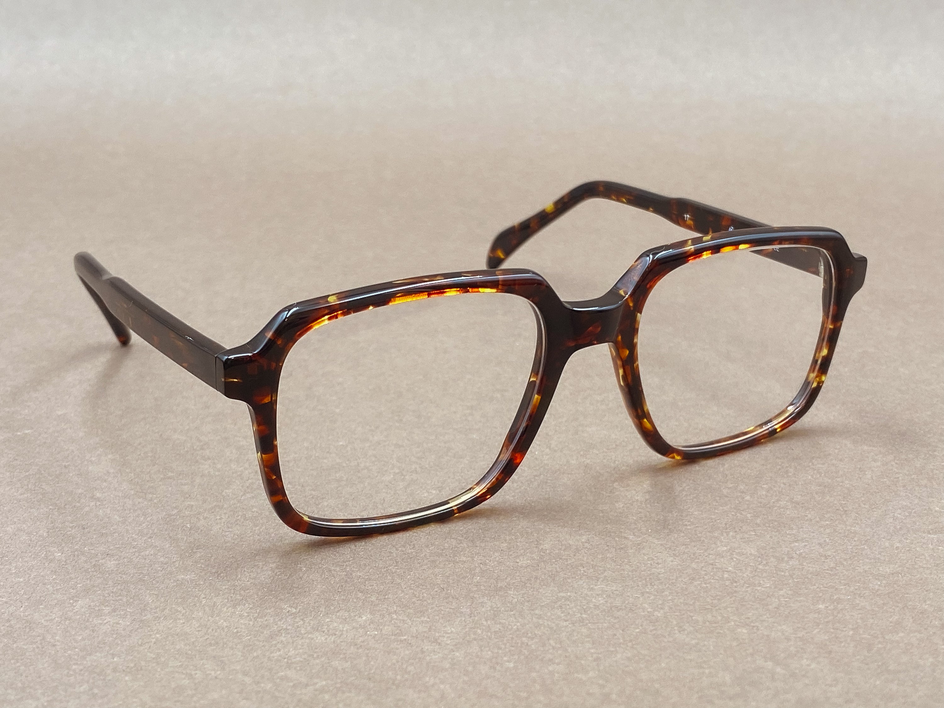 Preciosa 616 handmade glasses - havana brown
