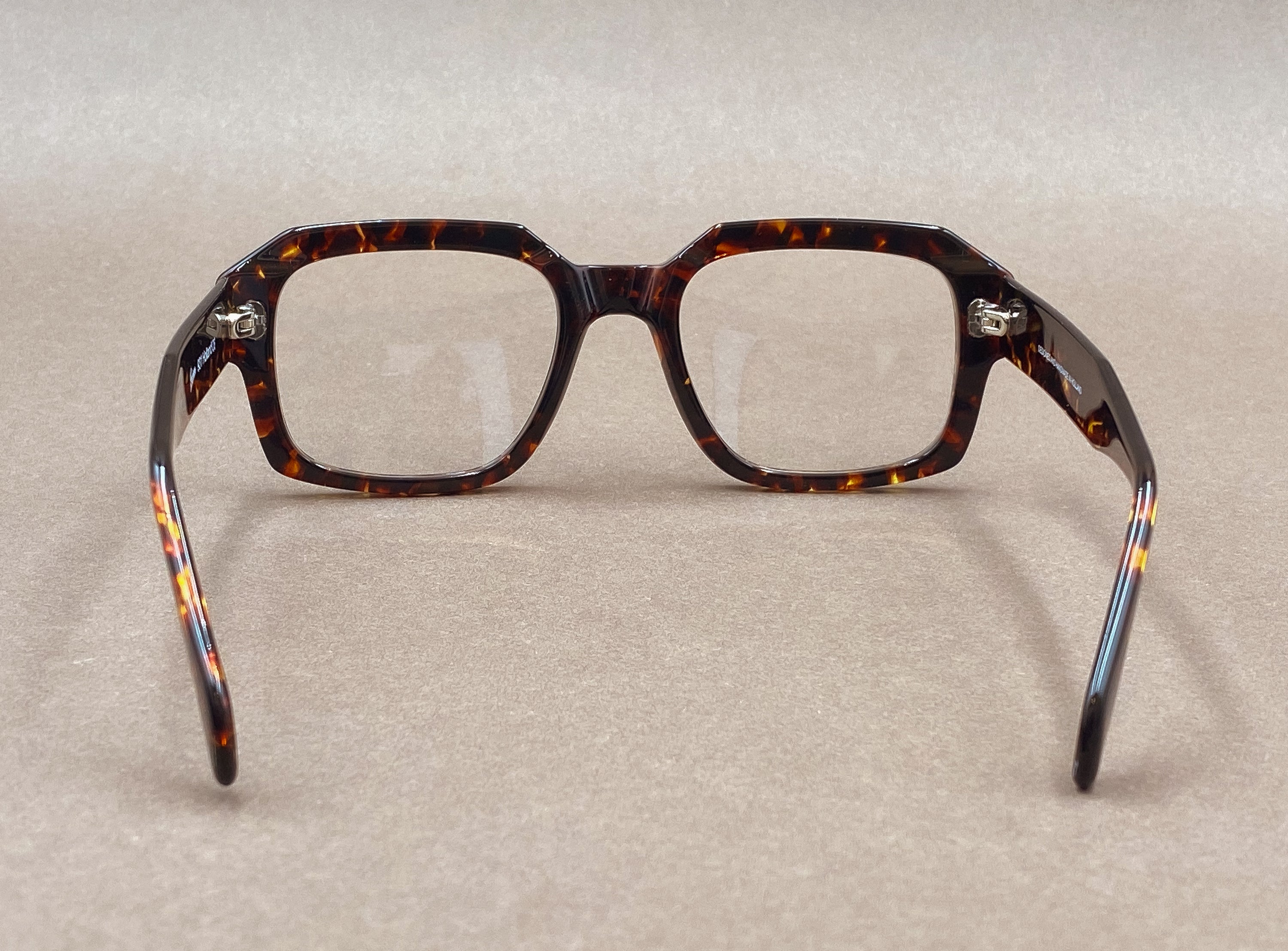 Preciosa 931 handmade glasses - brown tortoise