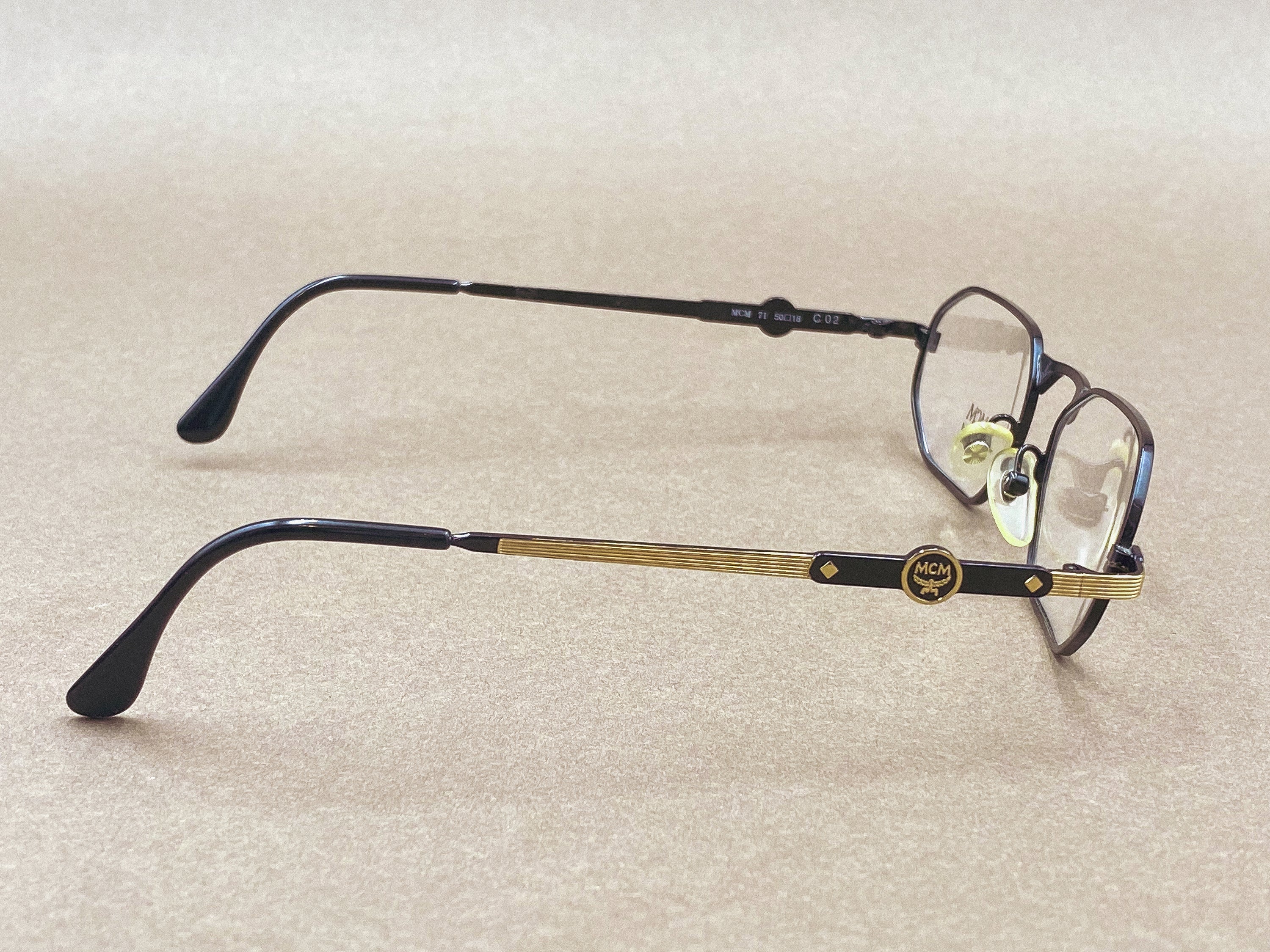 MCM 71 80s vintage glasses