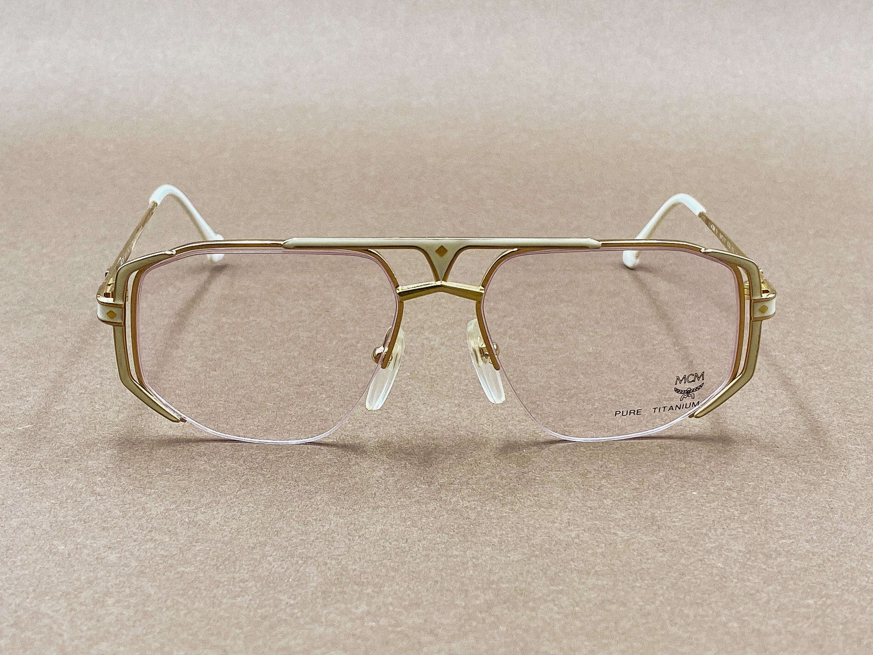 MCM 5 80s vintage glasses