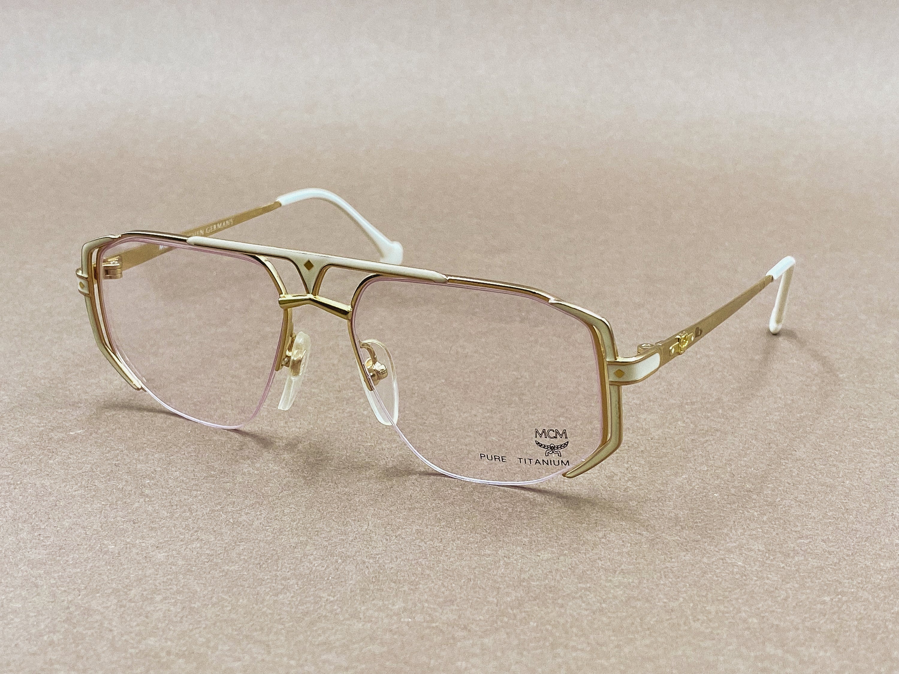 MCM 5 80s vintage glasses