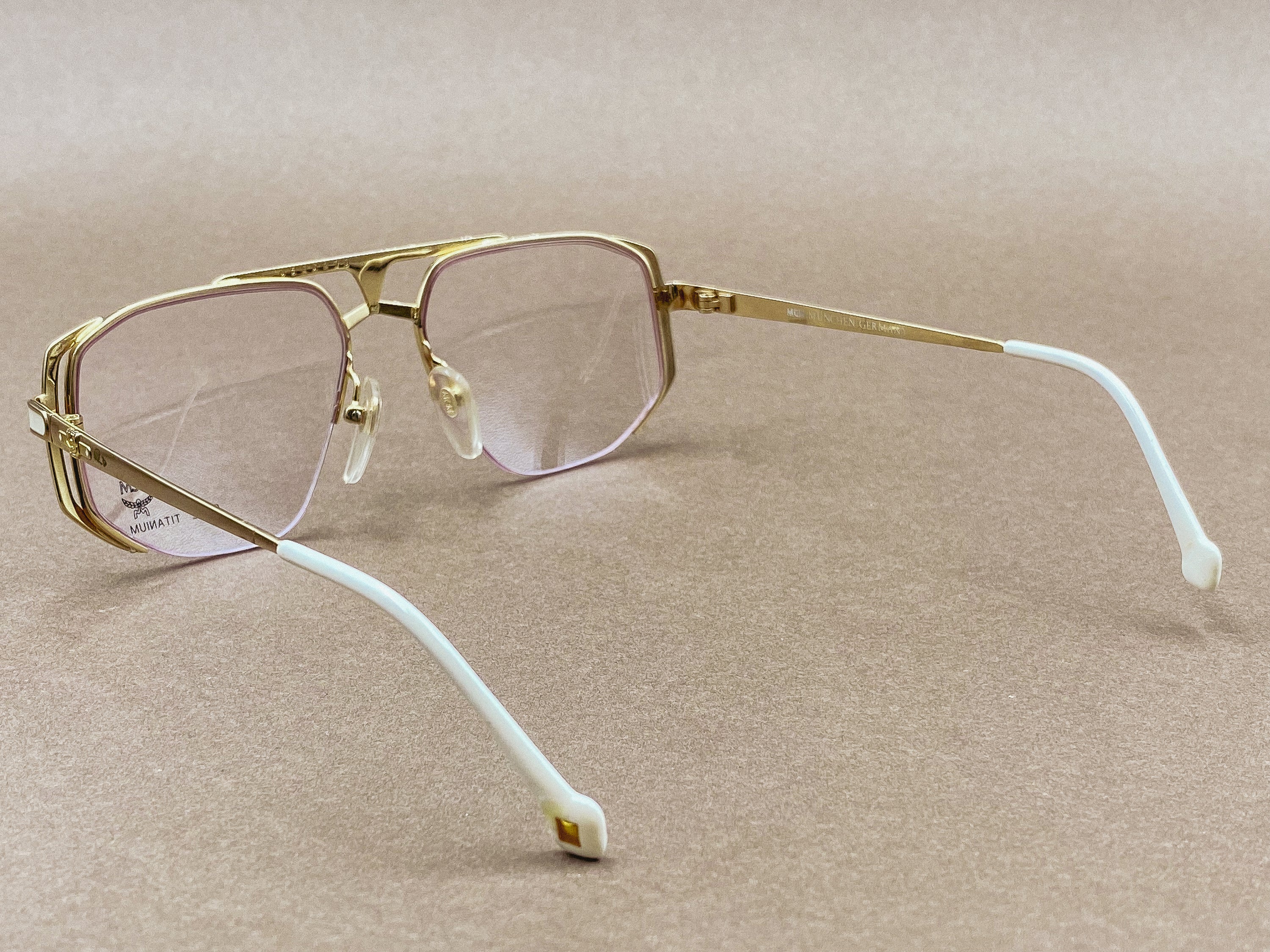 MCM 5 80s vintage glasses