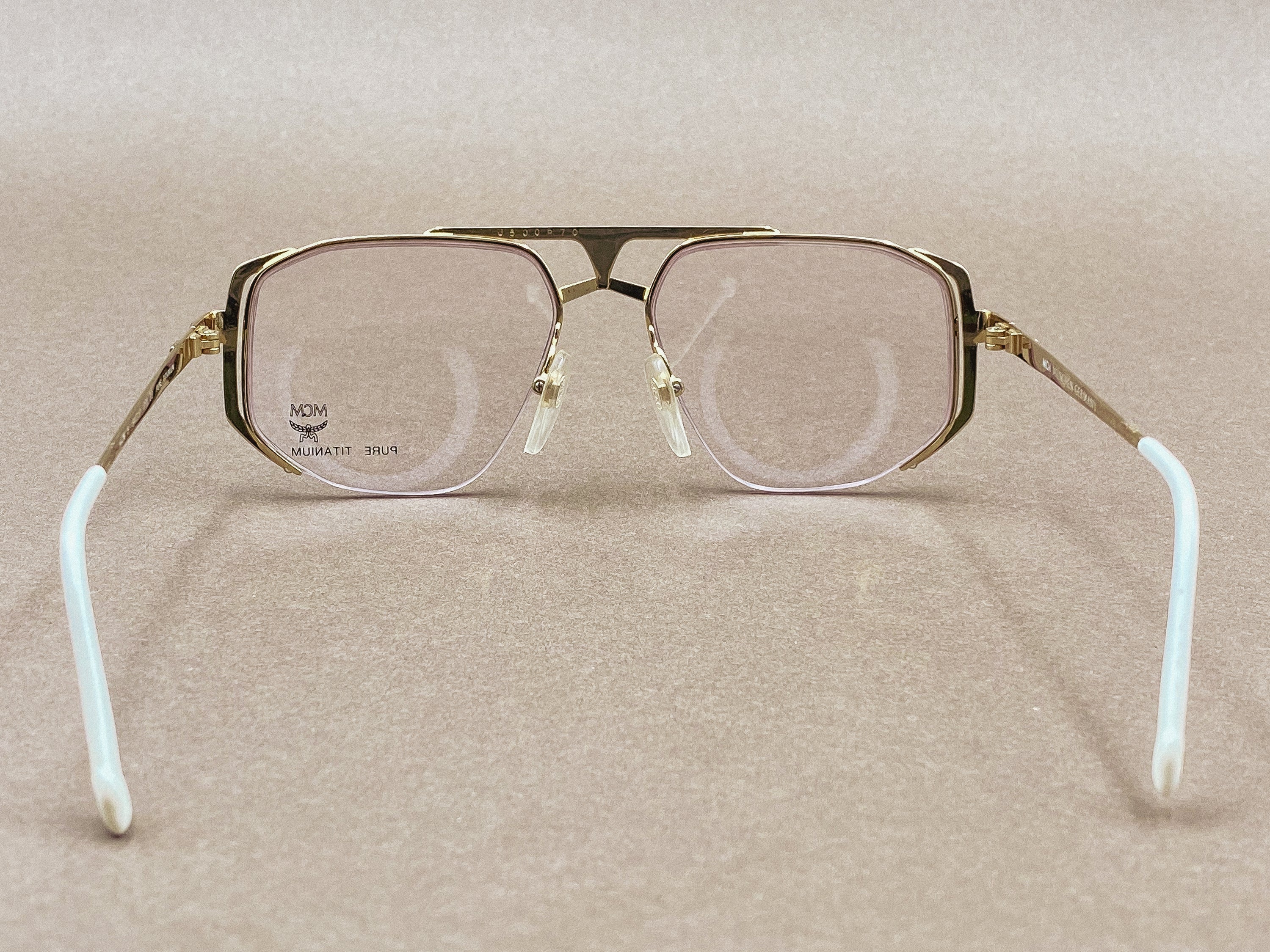 MCM 5 80s vintage glasses