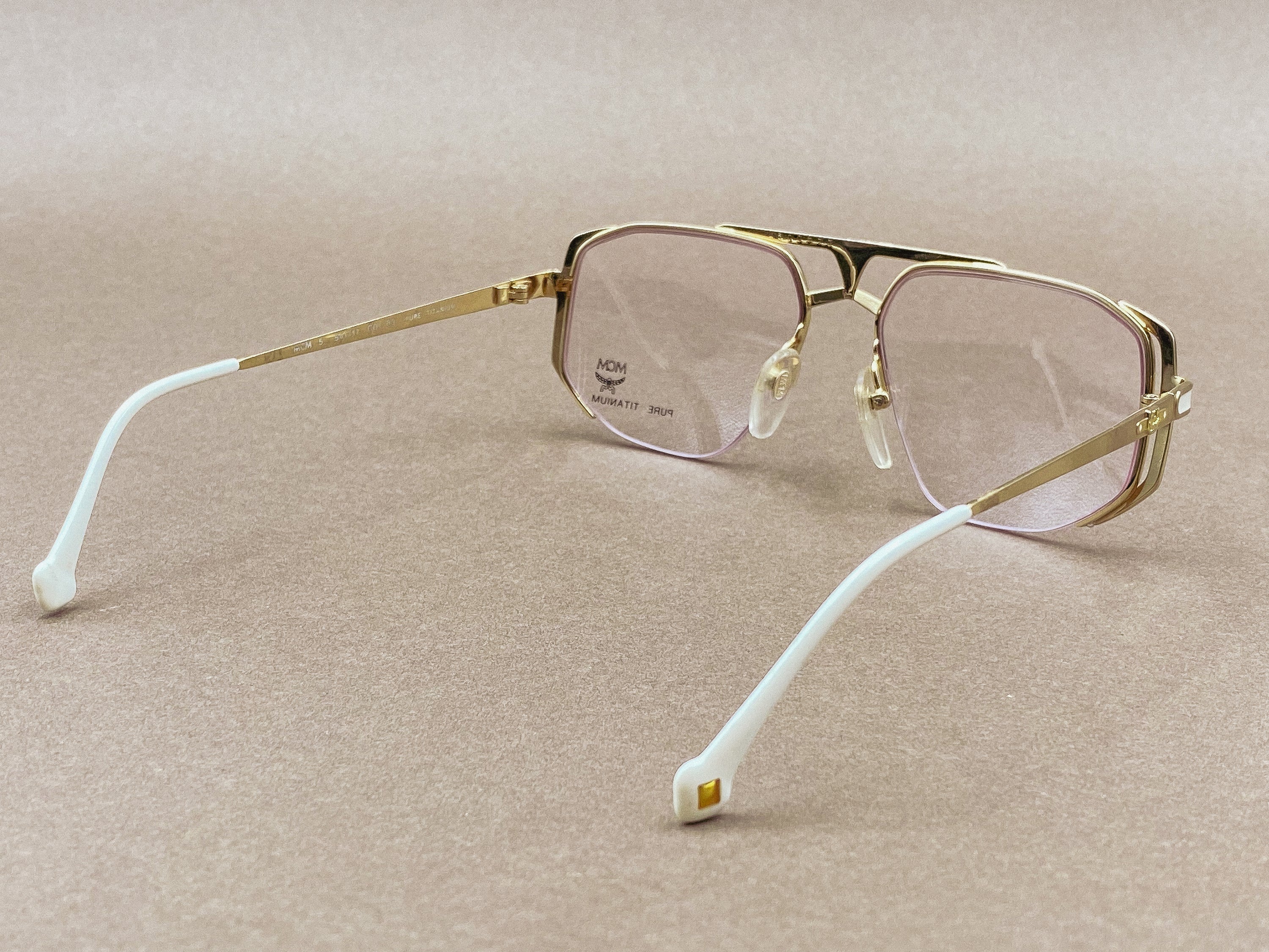 MCM 5 80s vintage glasses