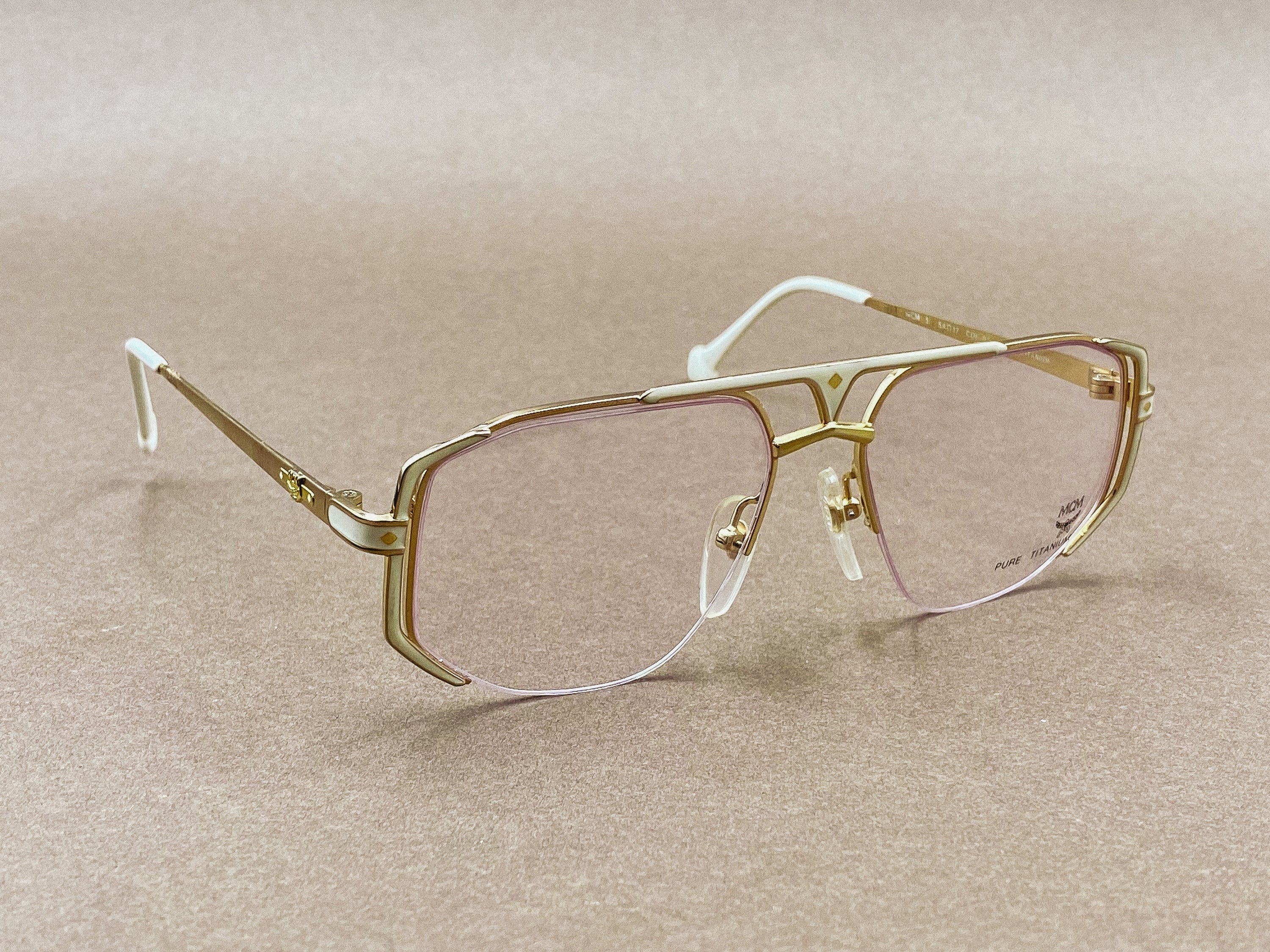 MCM 5 80s vintage glasses