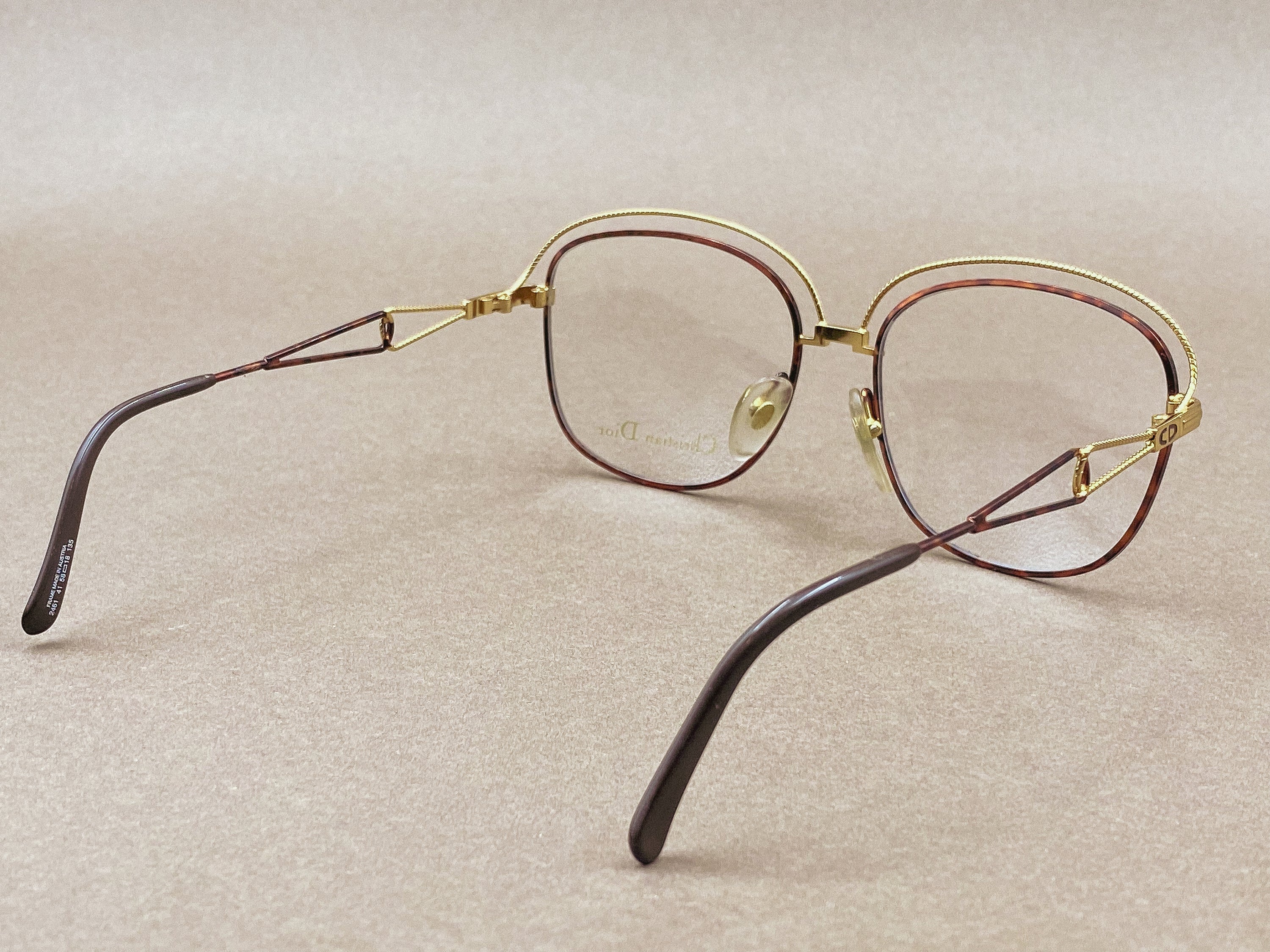 Christian Dior 2461 80s vintage glasses