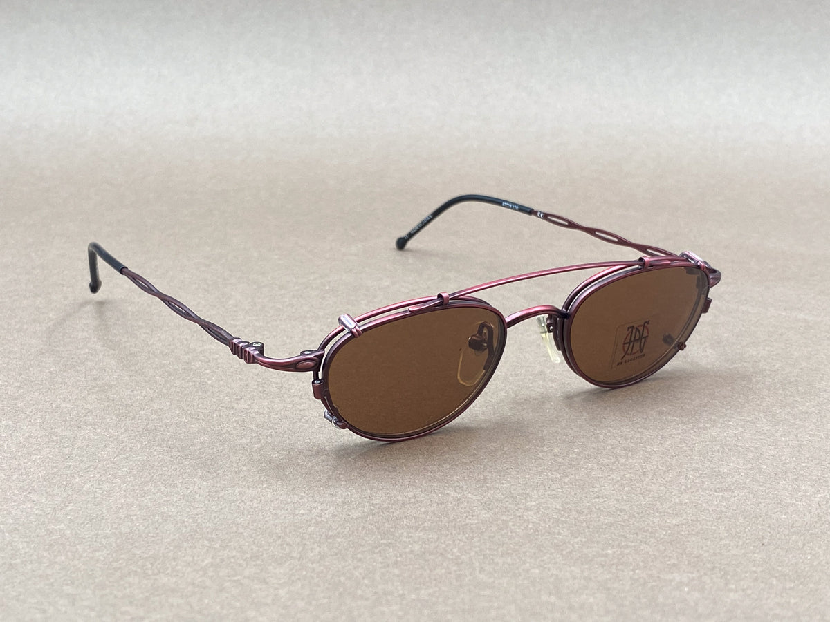 Jean Paul Gaultier 57-0006 90s clip on sunglasses