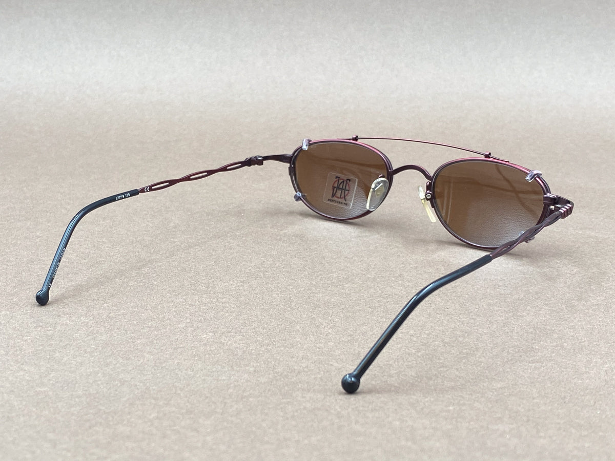 Jean Paul Gaultier 57-0006 90s clip on sunglasses