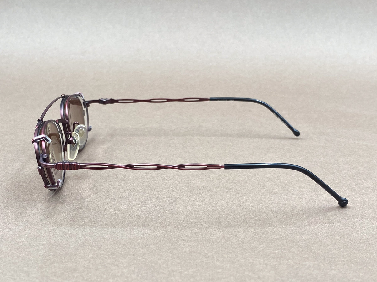 Jean Paul Gaultier 57-0006 90s clip on sunglasses
