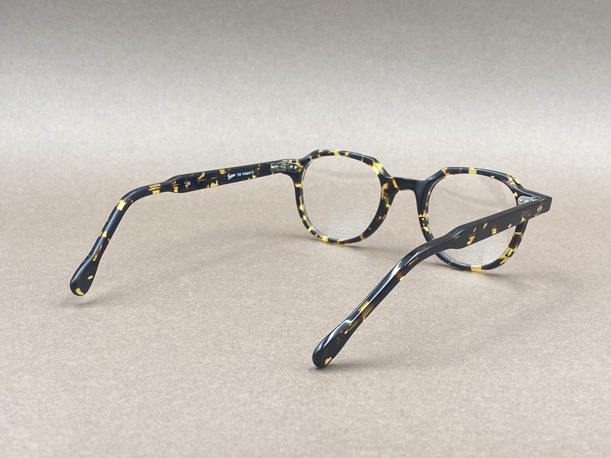 Preciosa 758 handmade glasses - dark havana