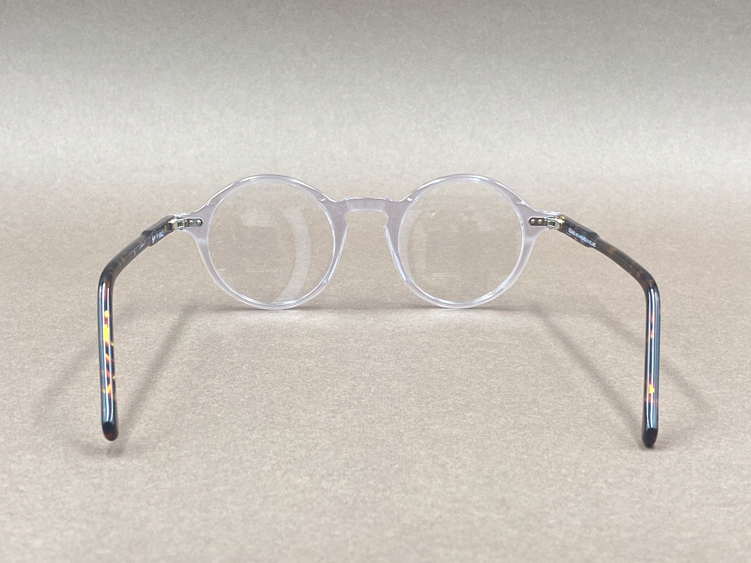 Preciosa 786 handmade glasses - clear and havana