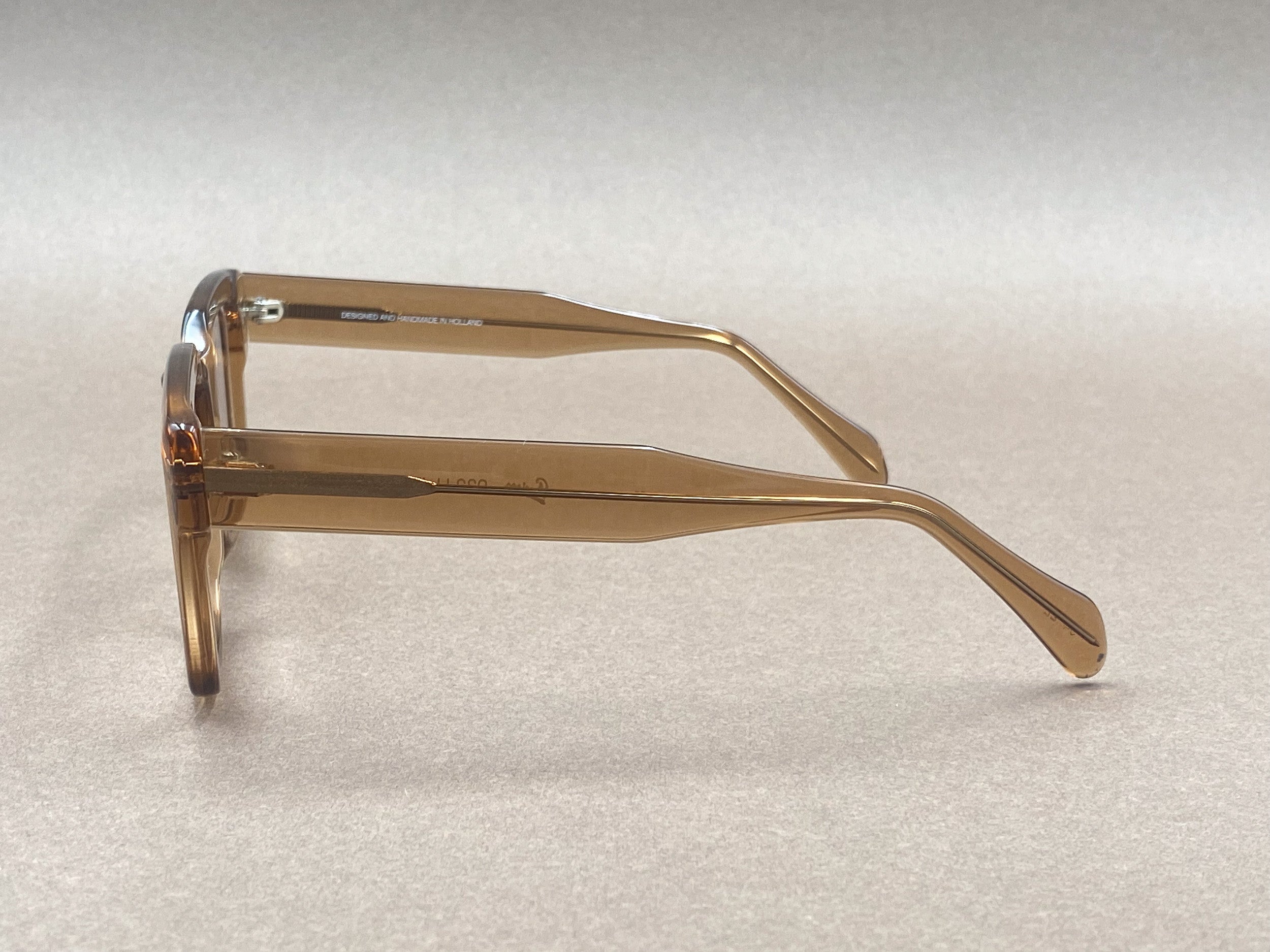 Preciosa 932 handmade glasses - clear beige