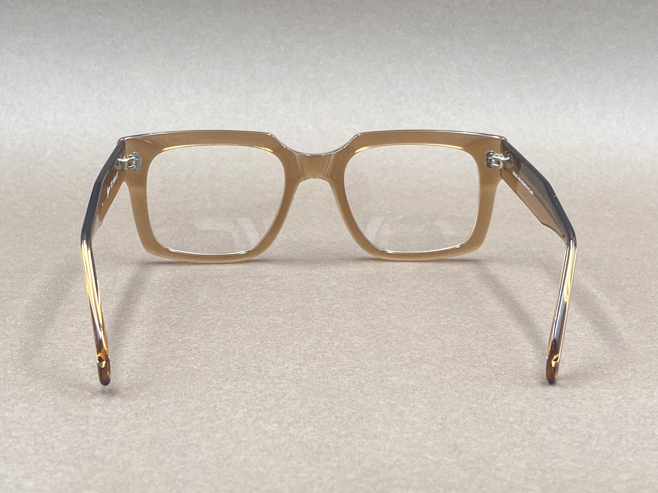 Preciosa 932 handmade glasses - clear beige