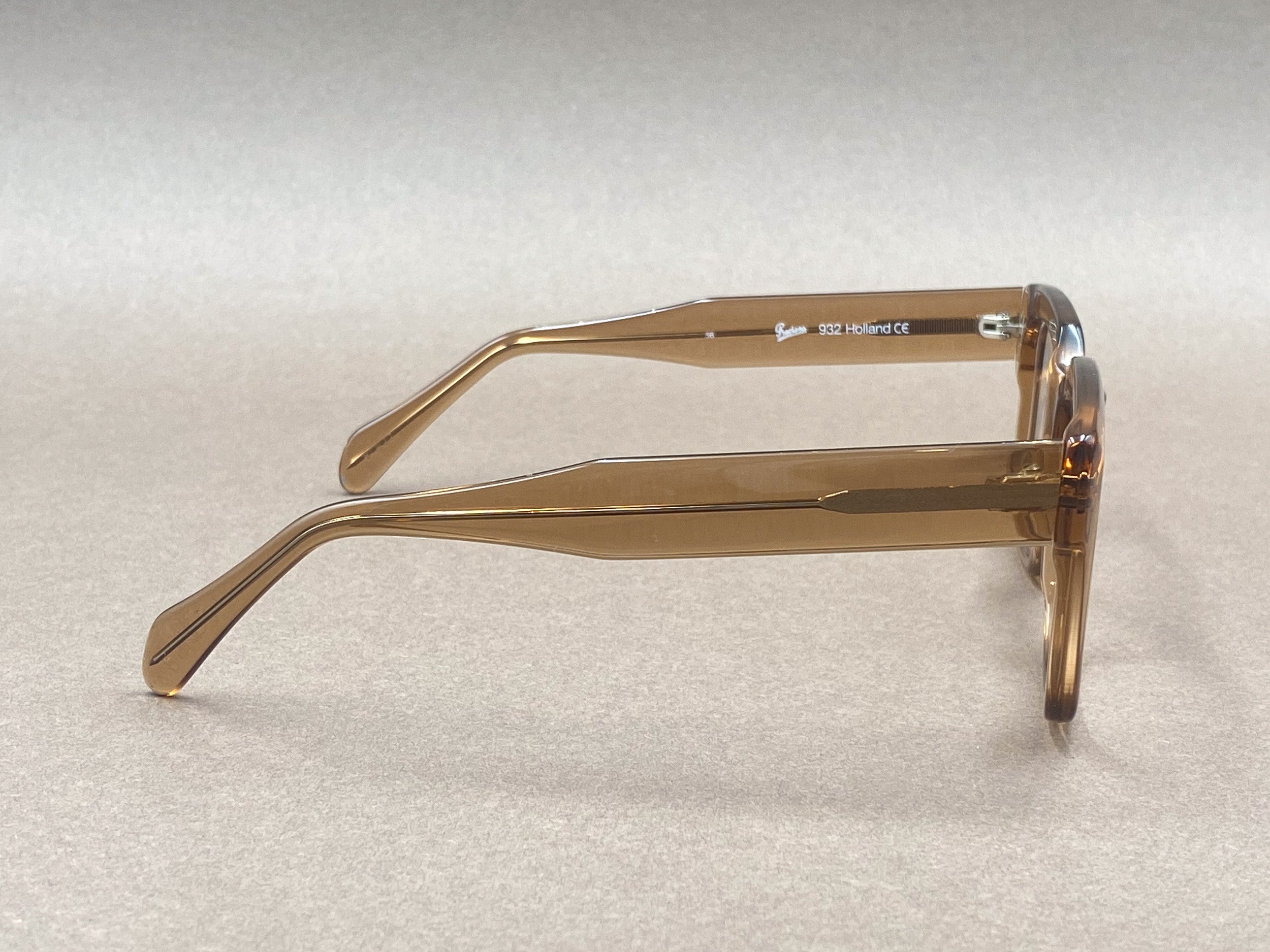 Preciosa 932 handmade glasses - clear beige