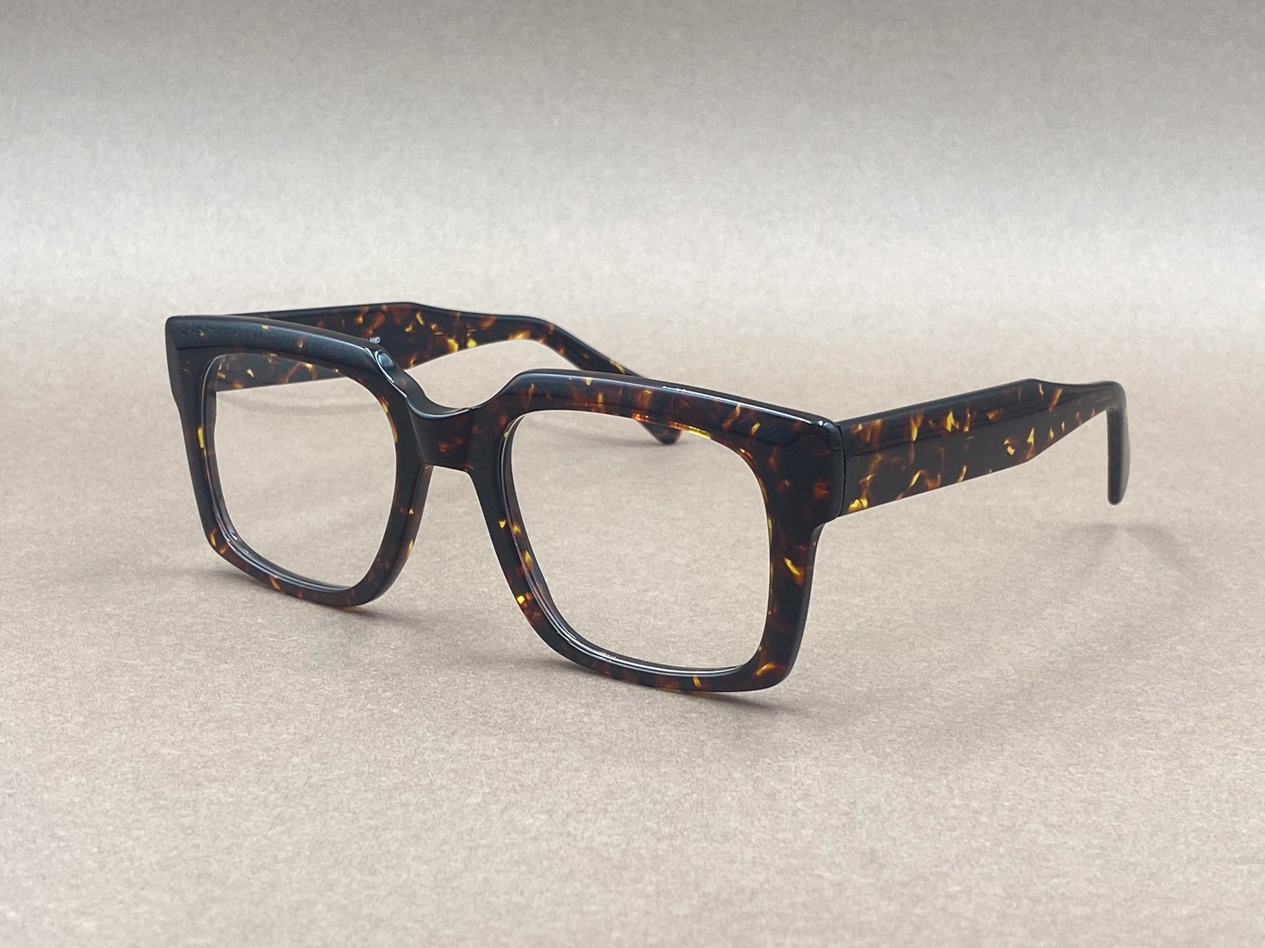Preciosa 932 handmade glasses - havana brown