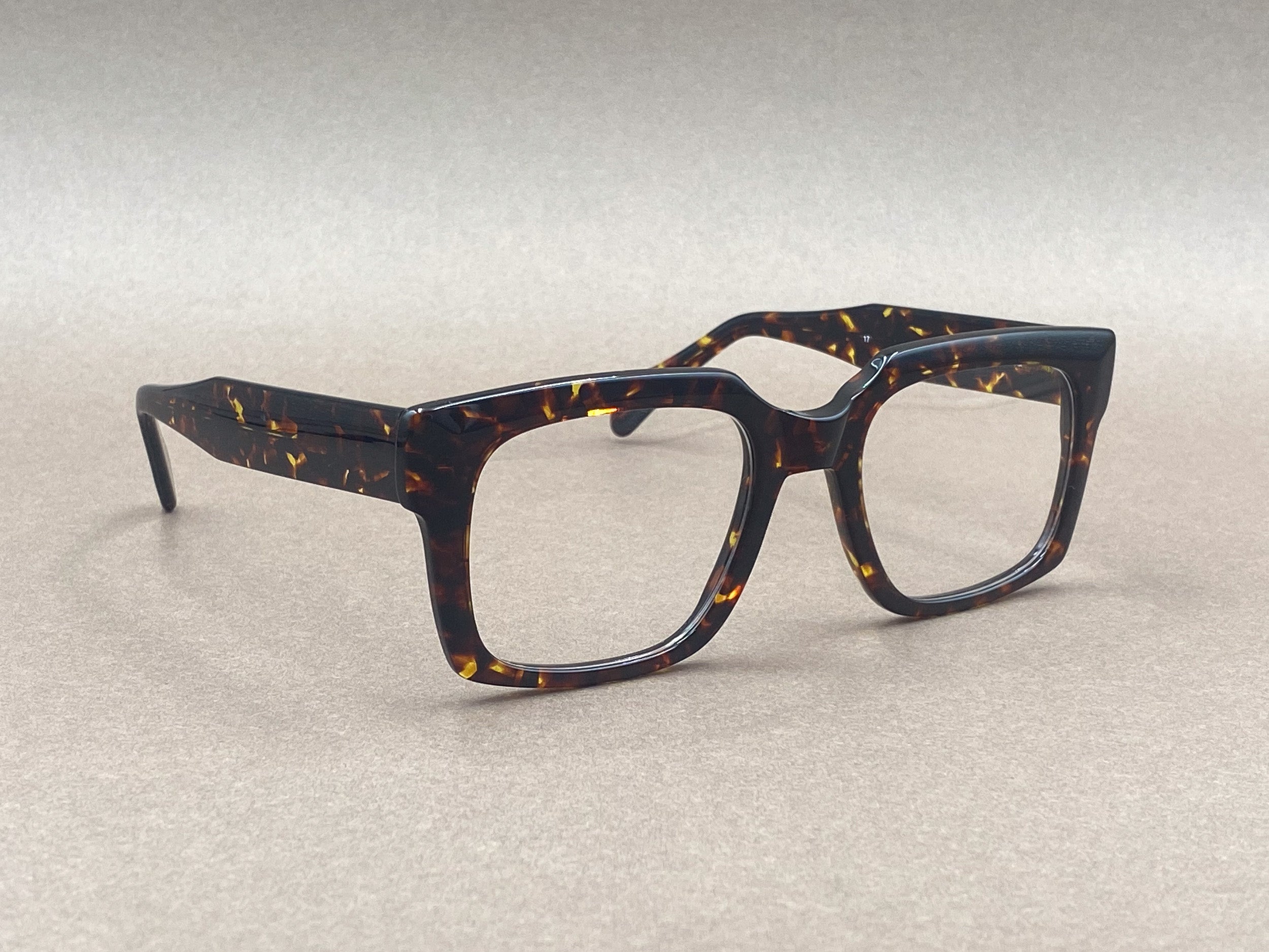 Preciosa 932 handmade glasses - havana brown
