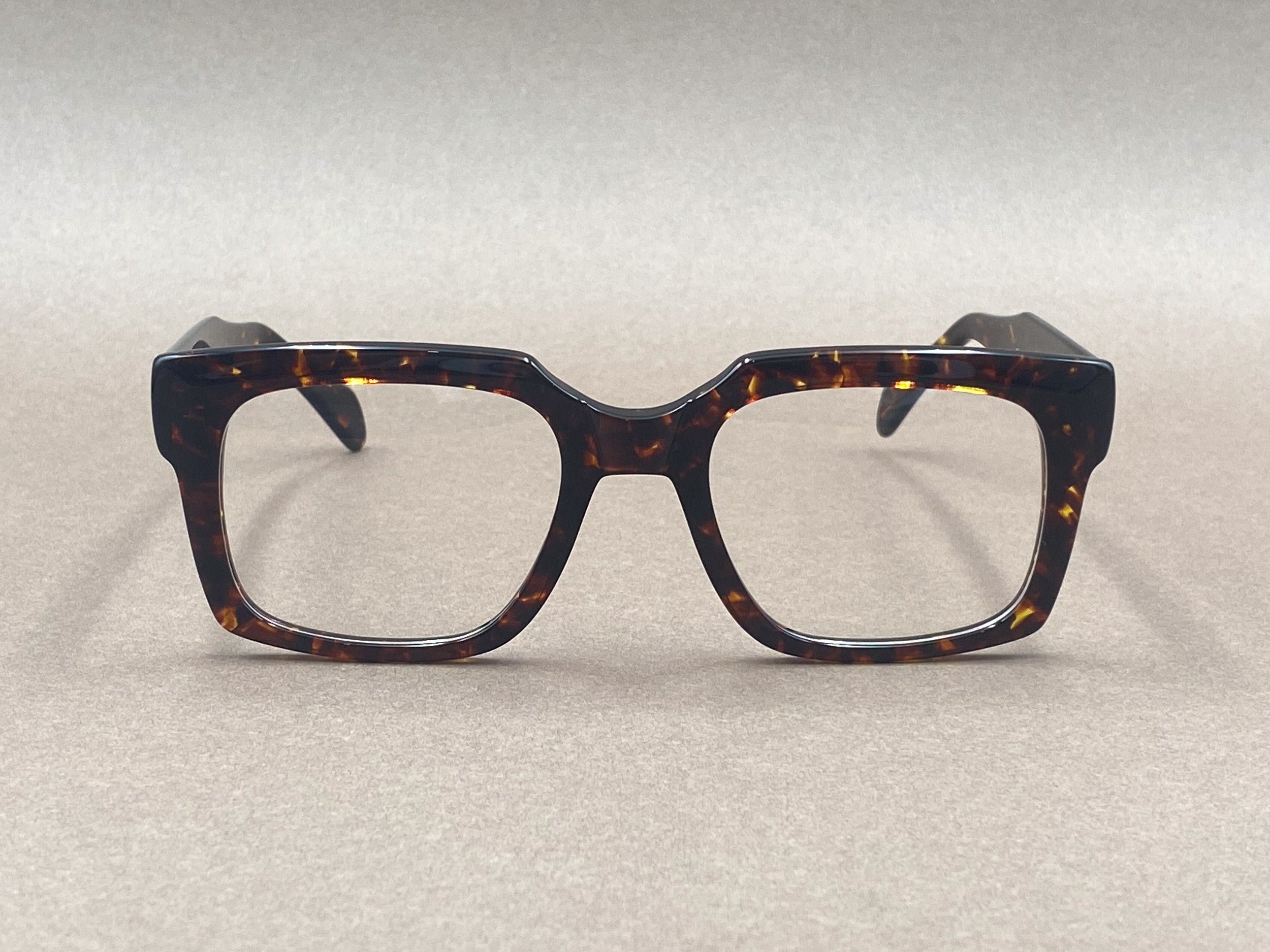 Preciosa 932 handmade glasses - havana brown