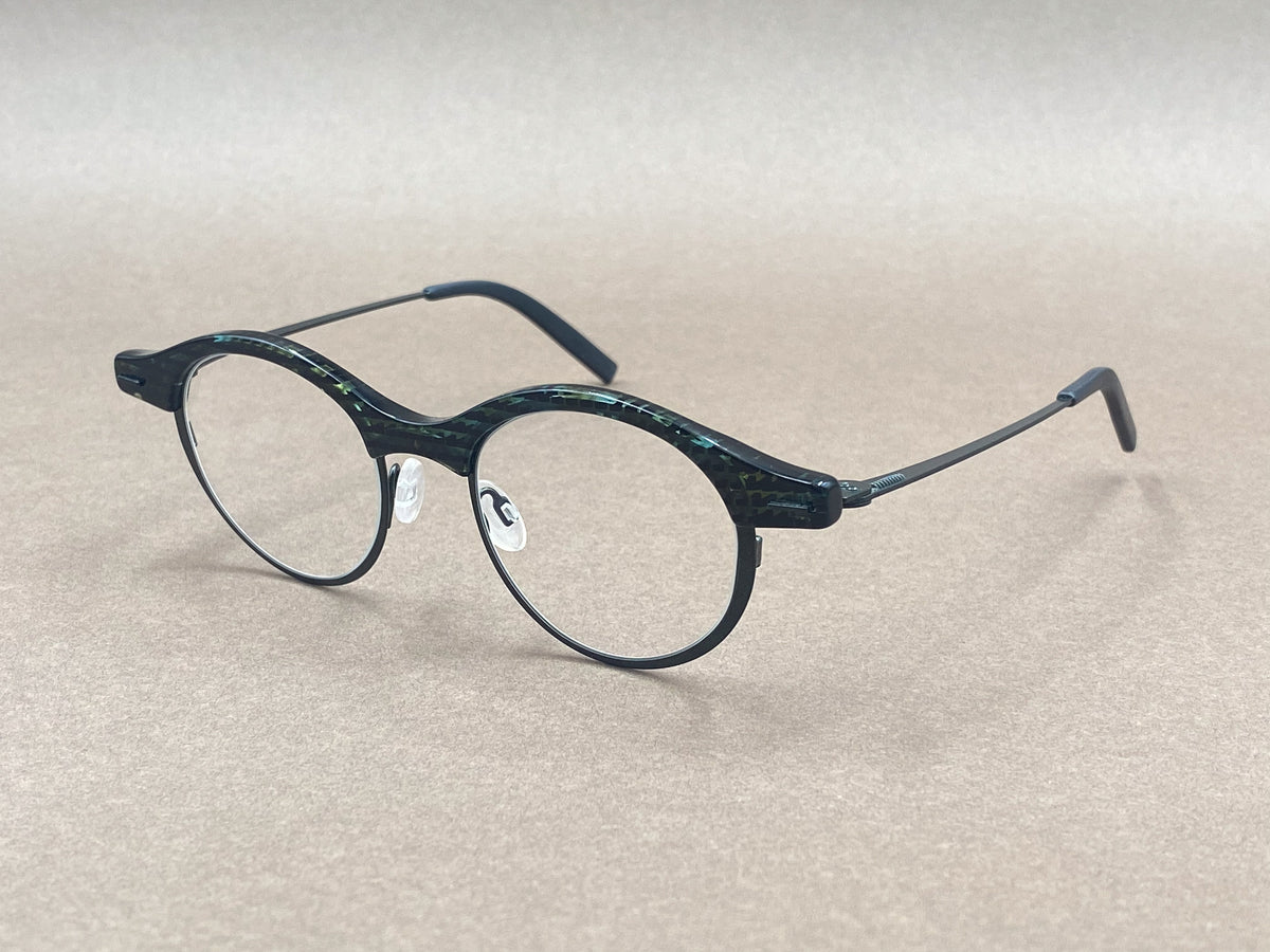Theo Ovy glasses - green and black